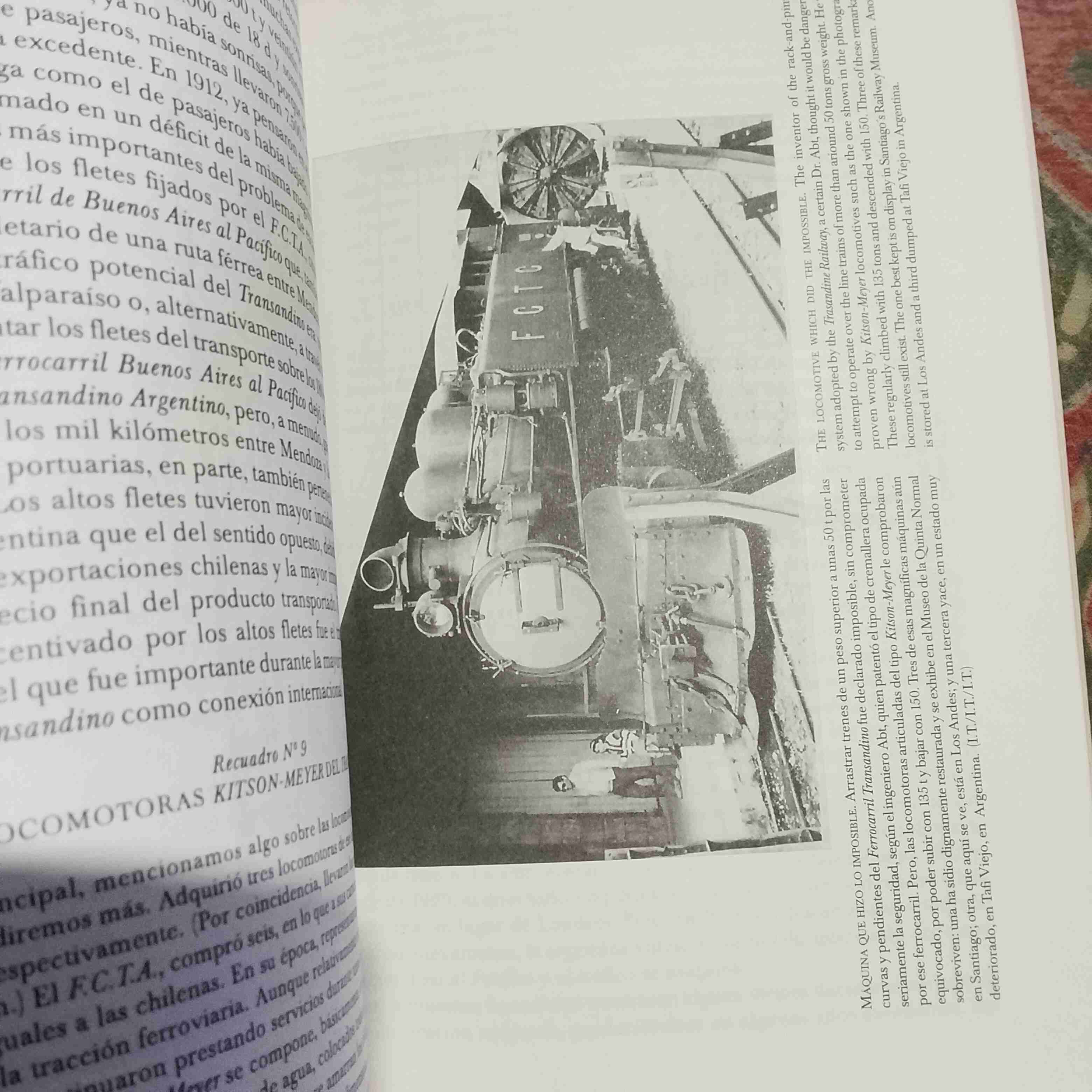 Libro Historia del Ferrocarril en Chile - miniatura 3