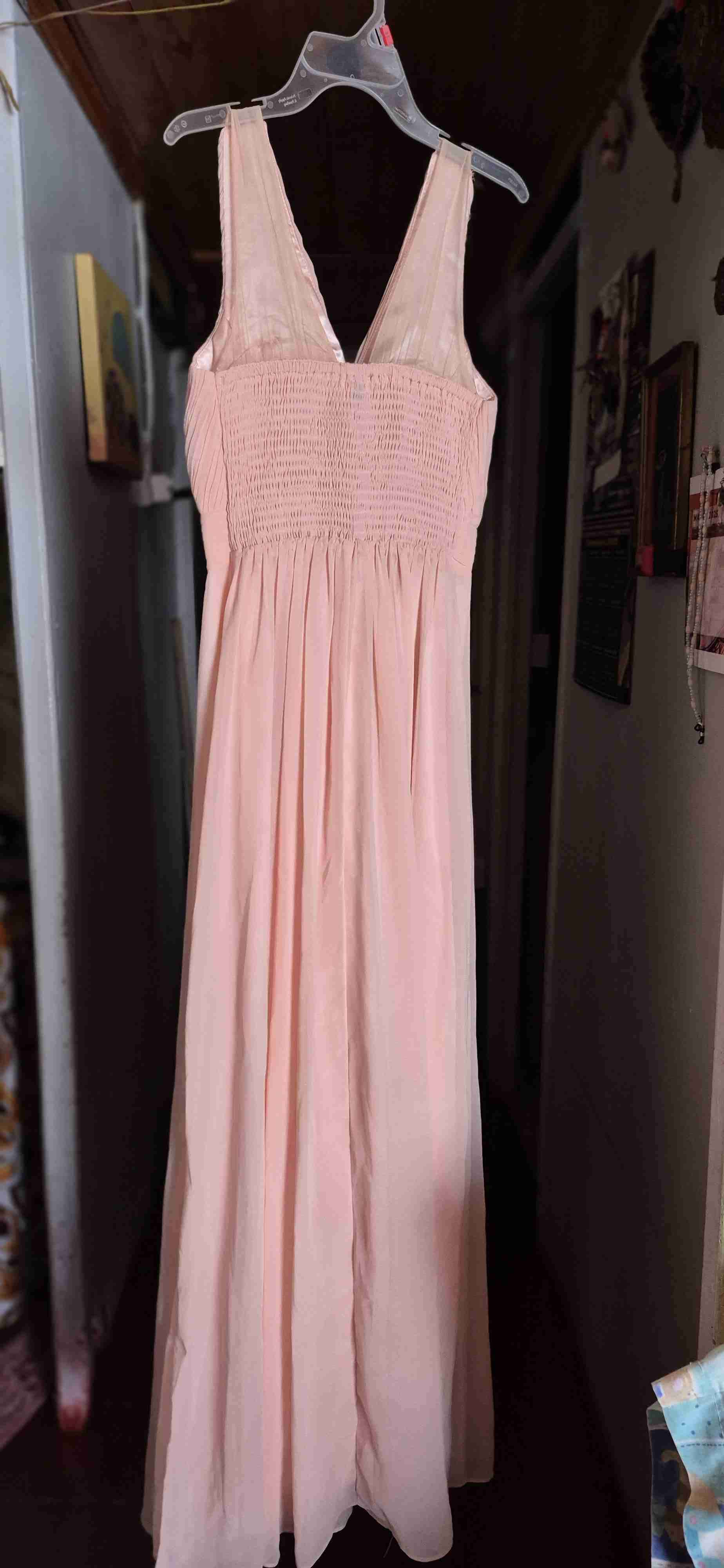 Vestido rosado elegante Talla M - miniatura 2