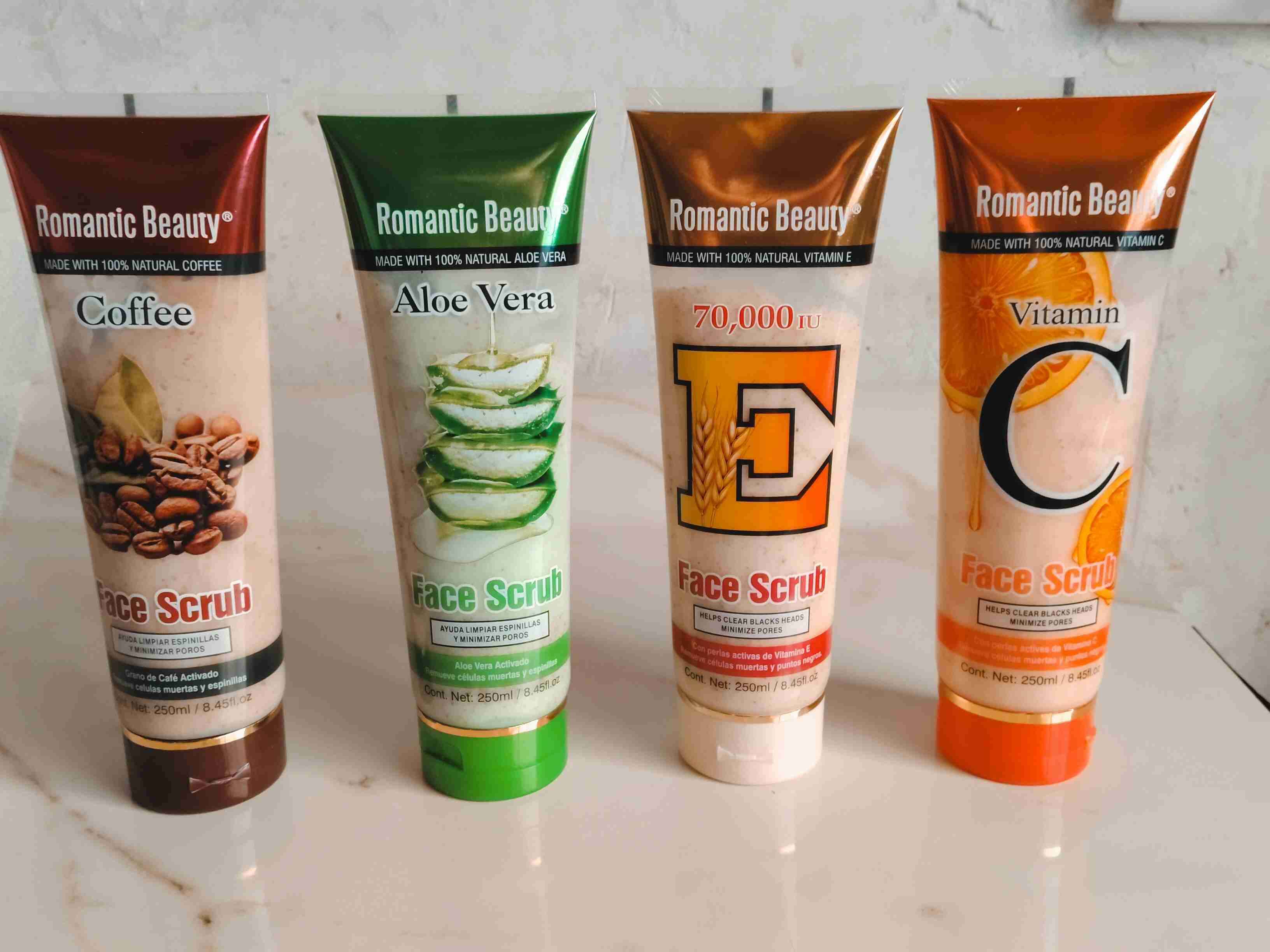 Pack de exfoliantes faciales