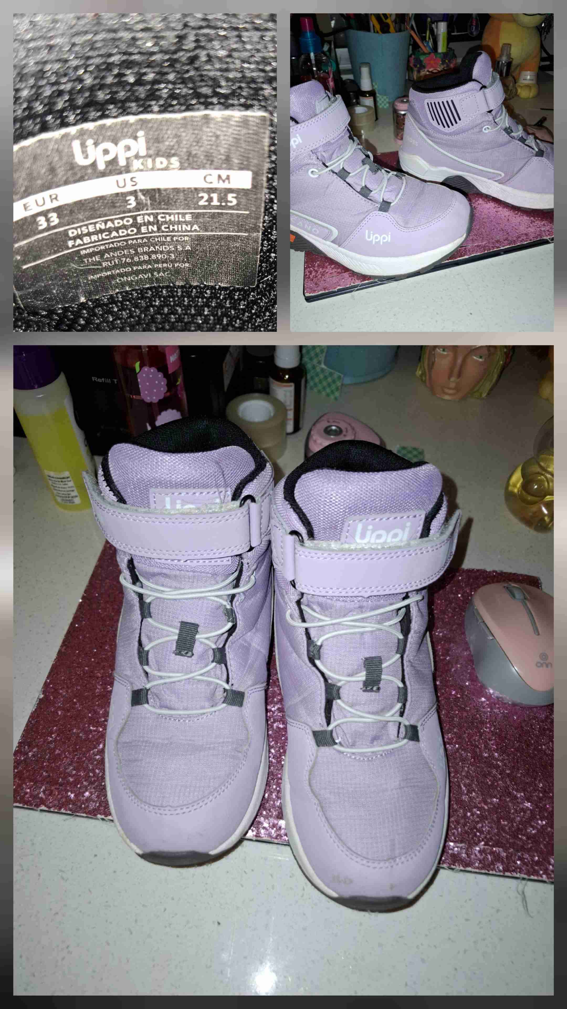 Zapatillas Kids lila N°33