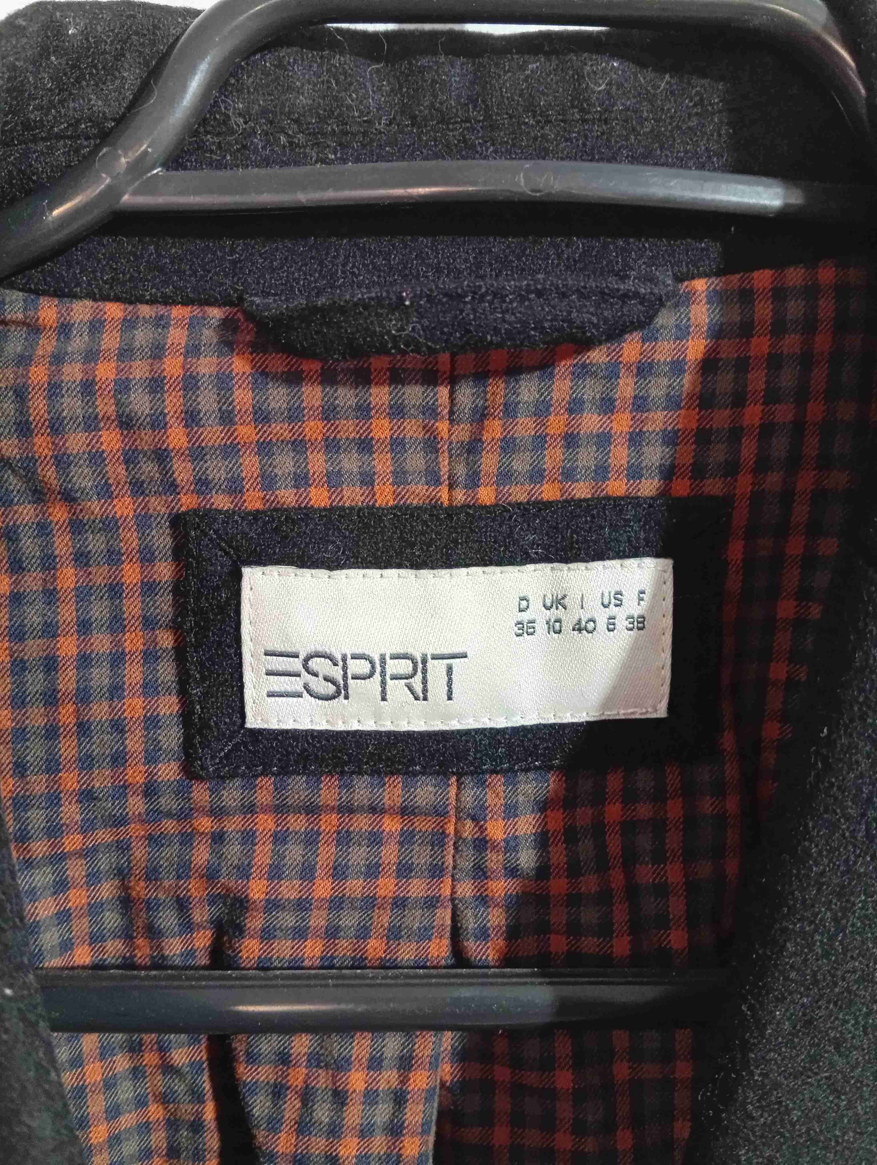 Blazer negro Esprit talla S - miniatura 4