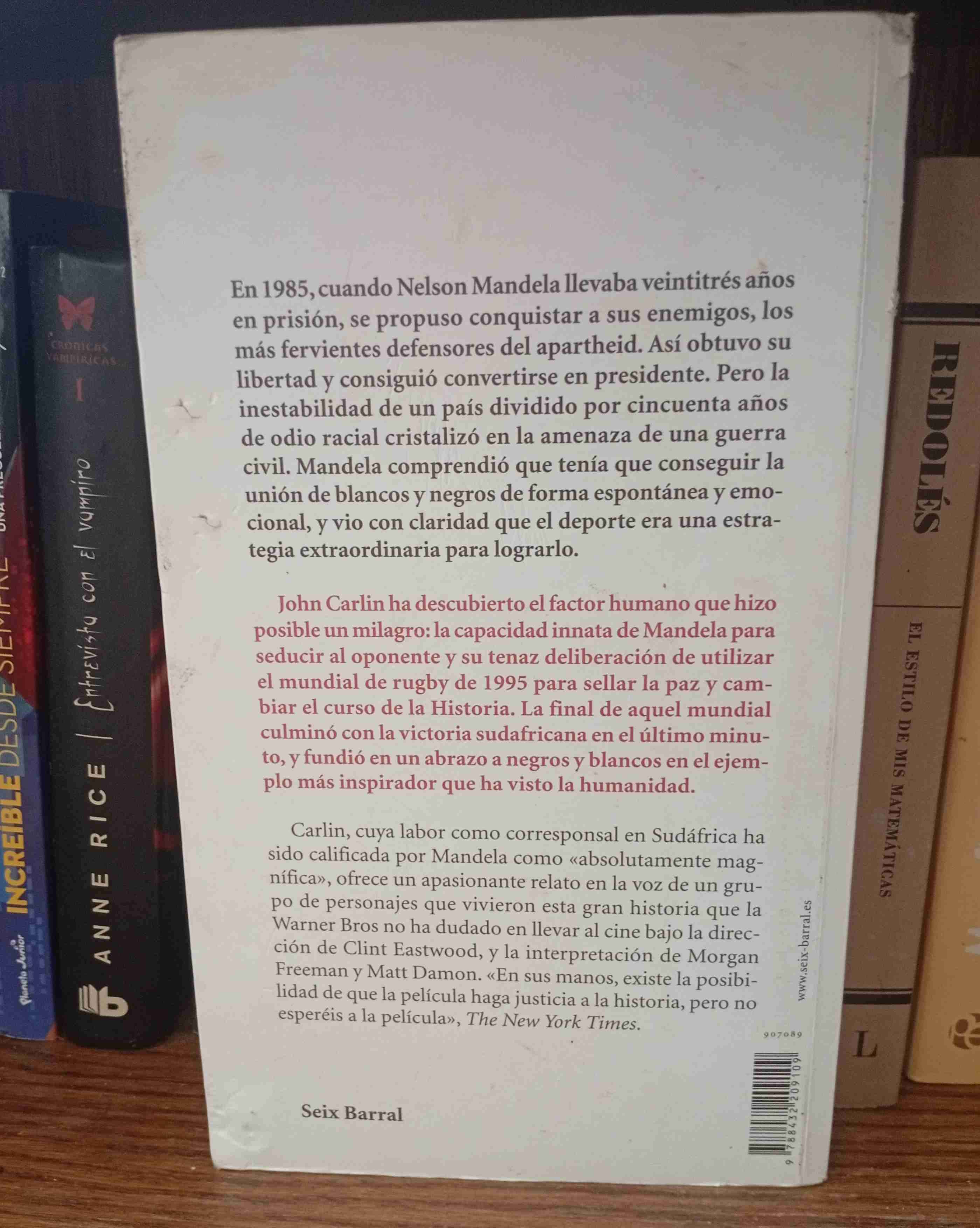 Libro El Factor Humano de John Carlin - miniatura 2