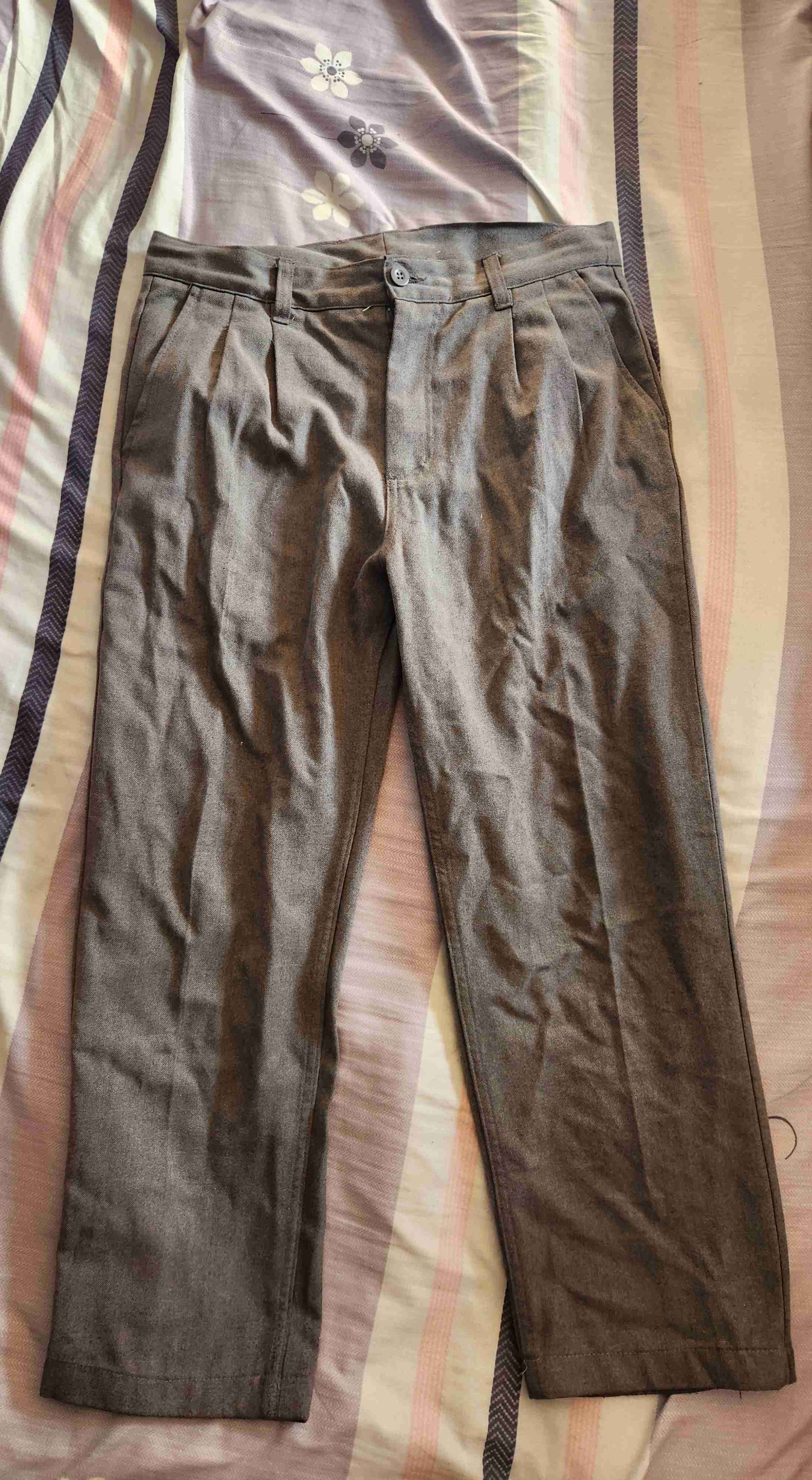 Pantalones de vestir grises varon - miniatura 2