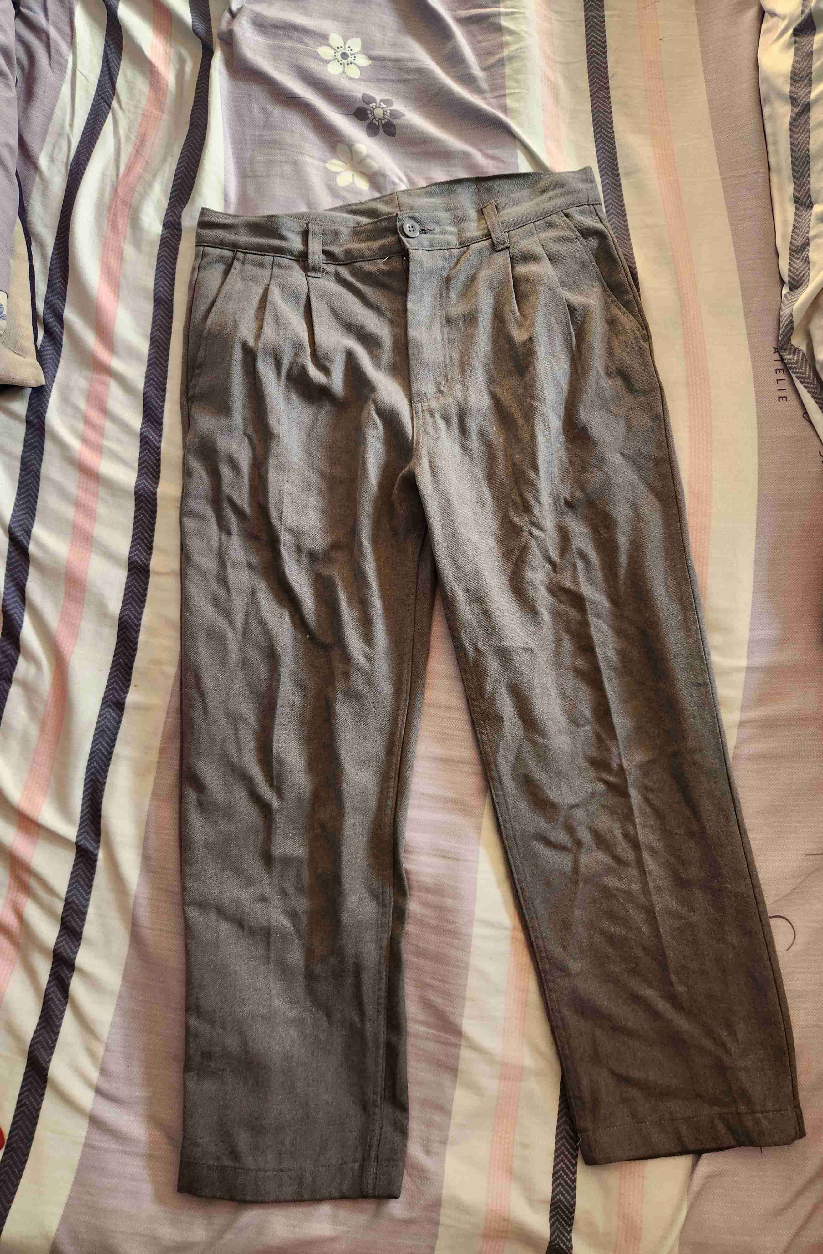 Pantalones de vestir grises varon - miniatura 3