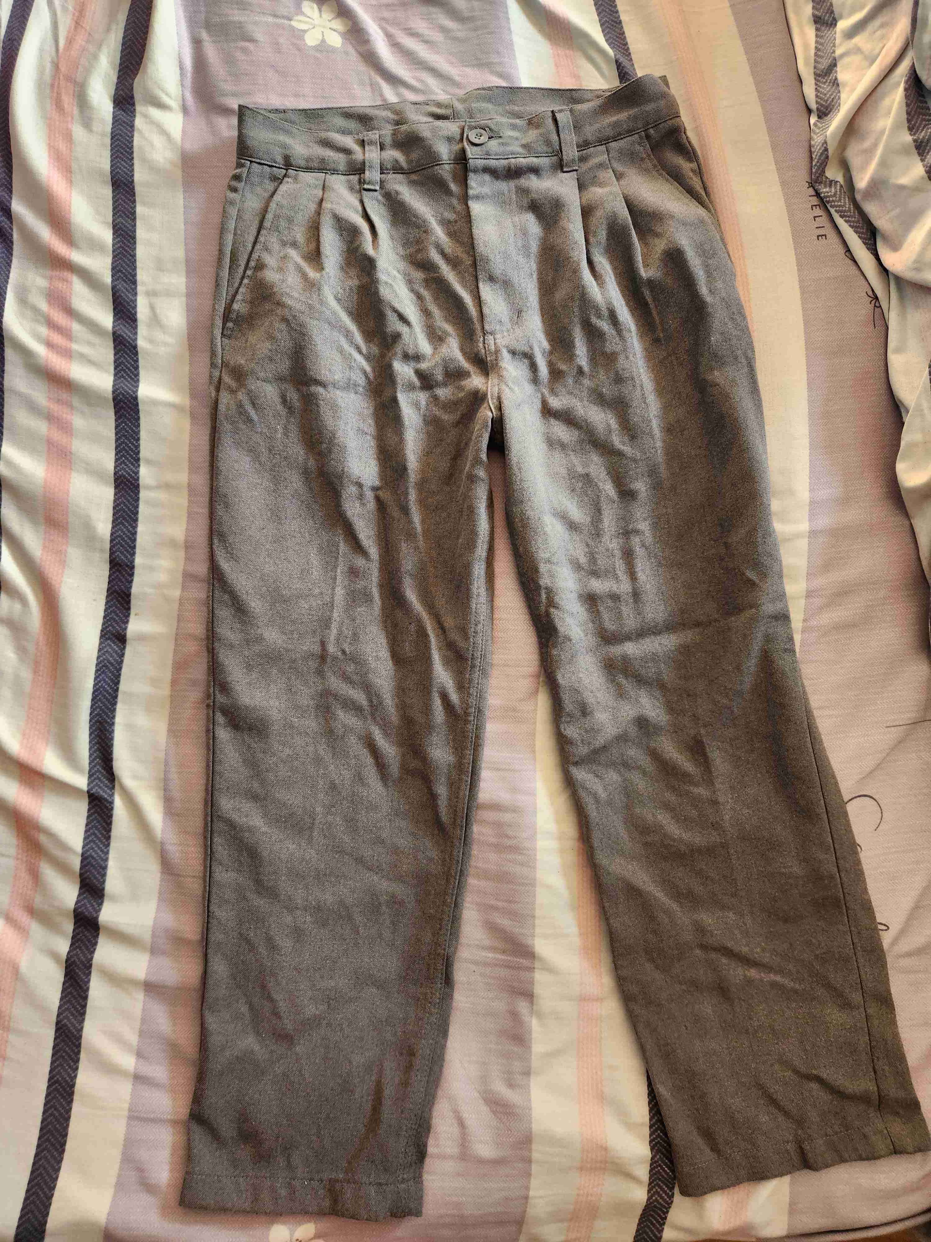 Pantalones de vestir grises varon - miniatura 4