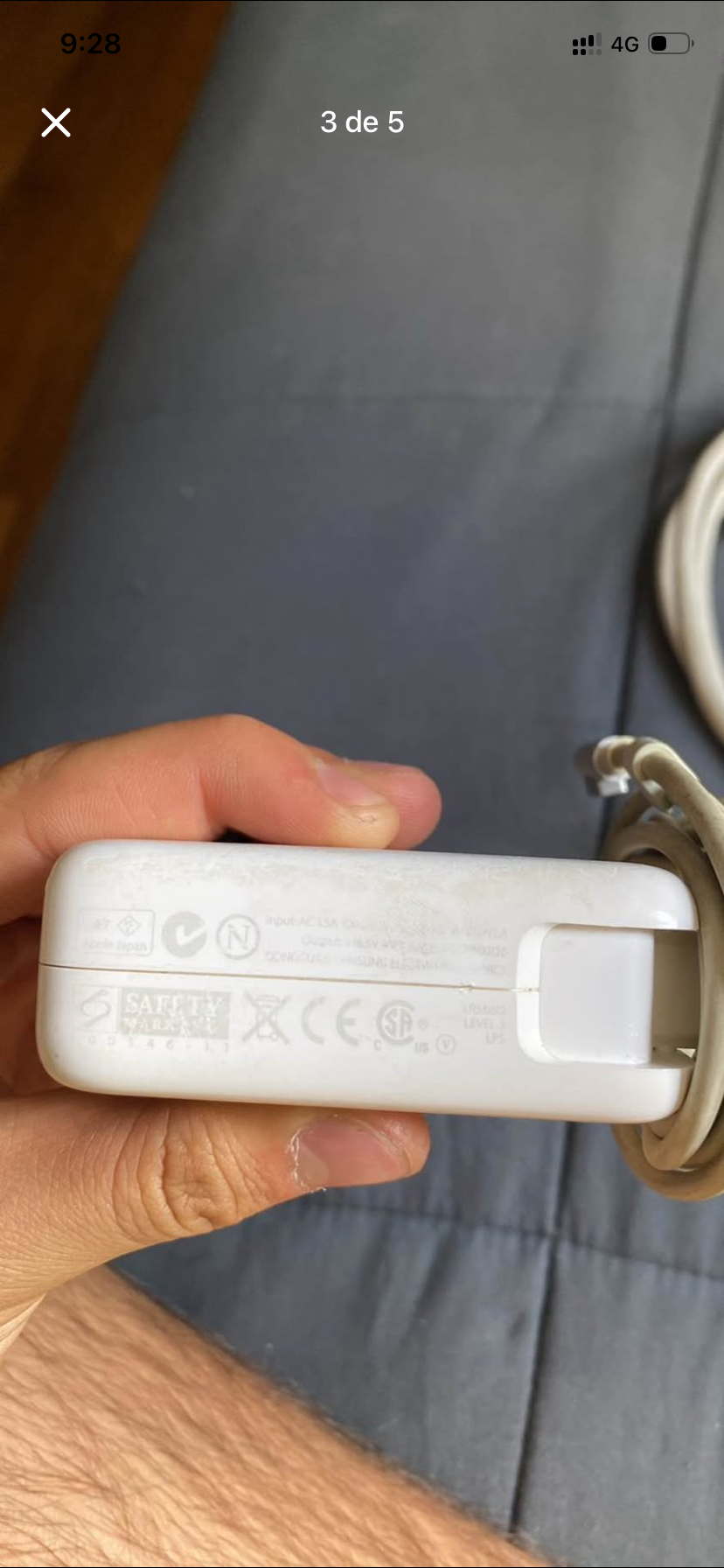 Cargador magsafe 1 - miniatura 3