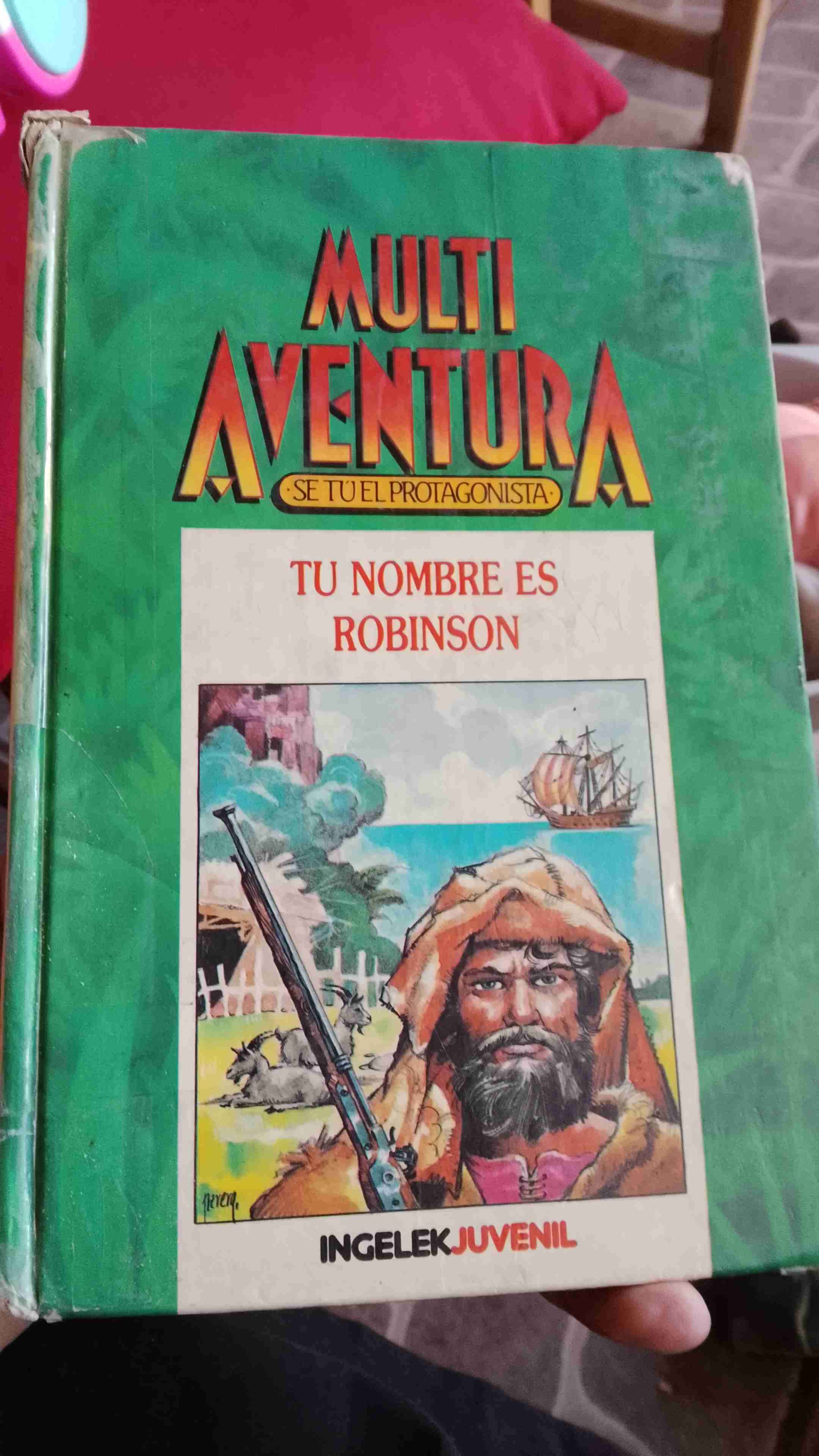 Libro Multiaventura "Tu Nombre es Robinson"