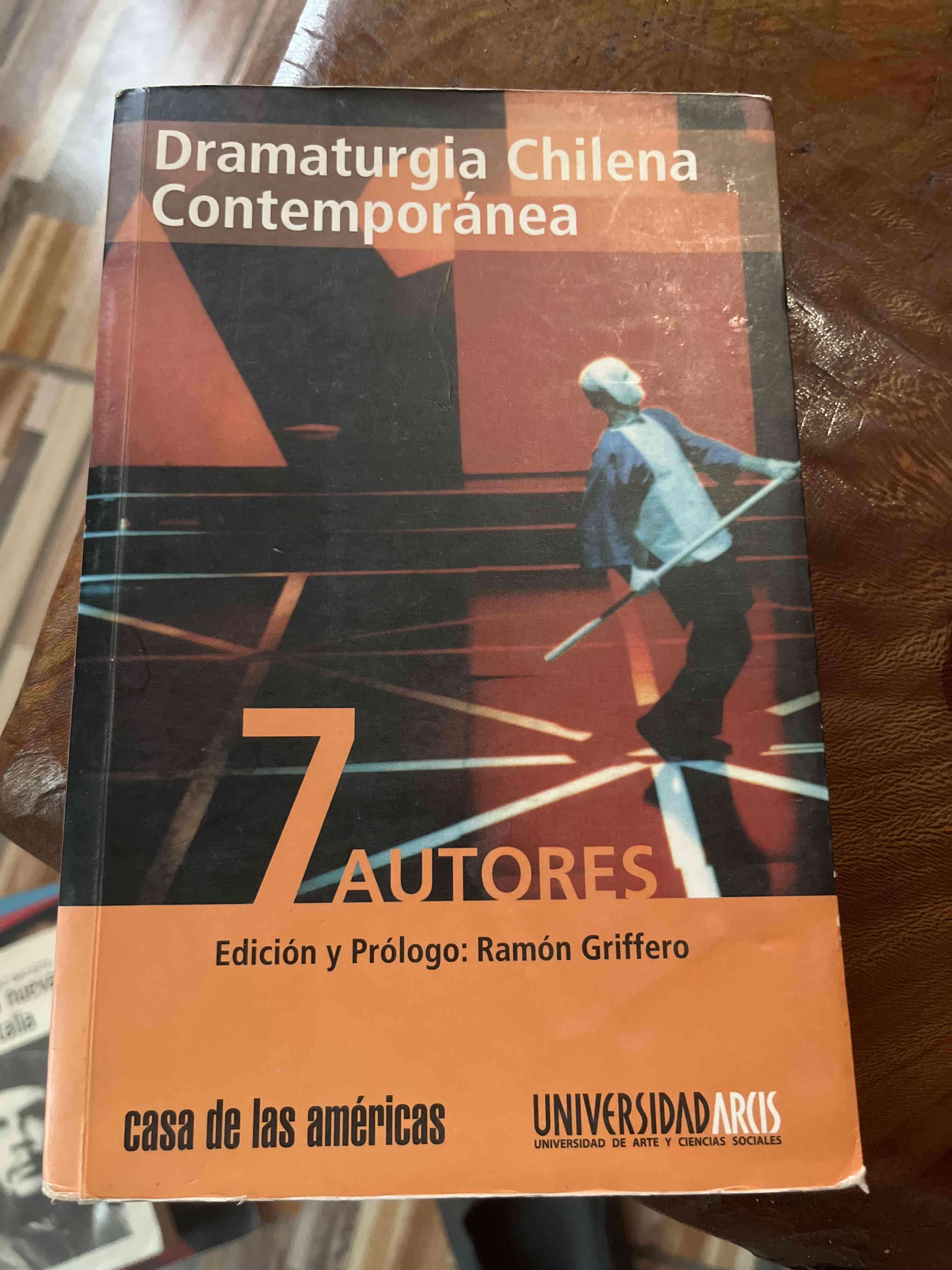 Libro Dramaturgia Chilena Contemporánea