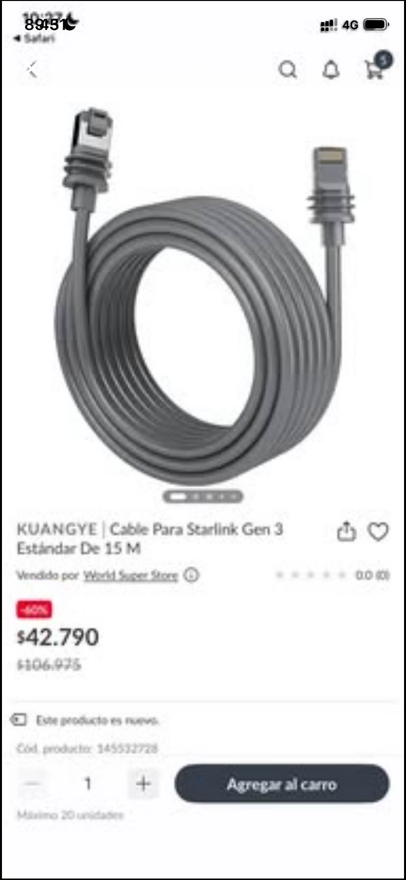 Router gen 3 starlink *solo router* - miniatura 5