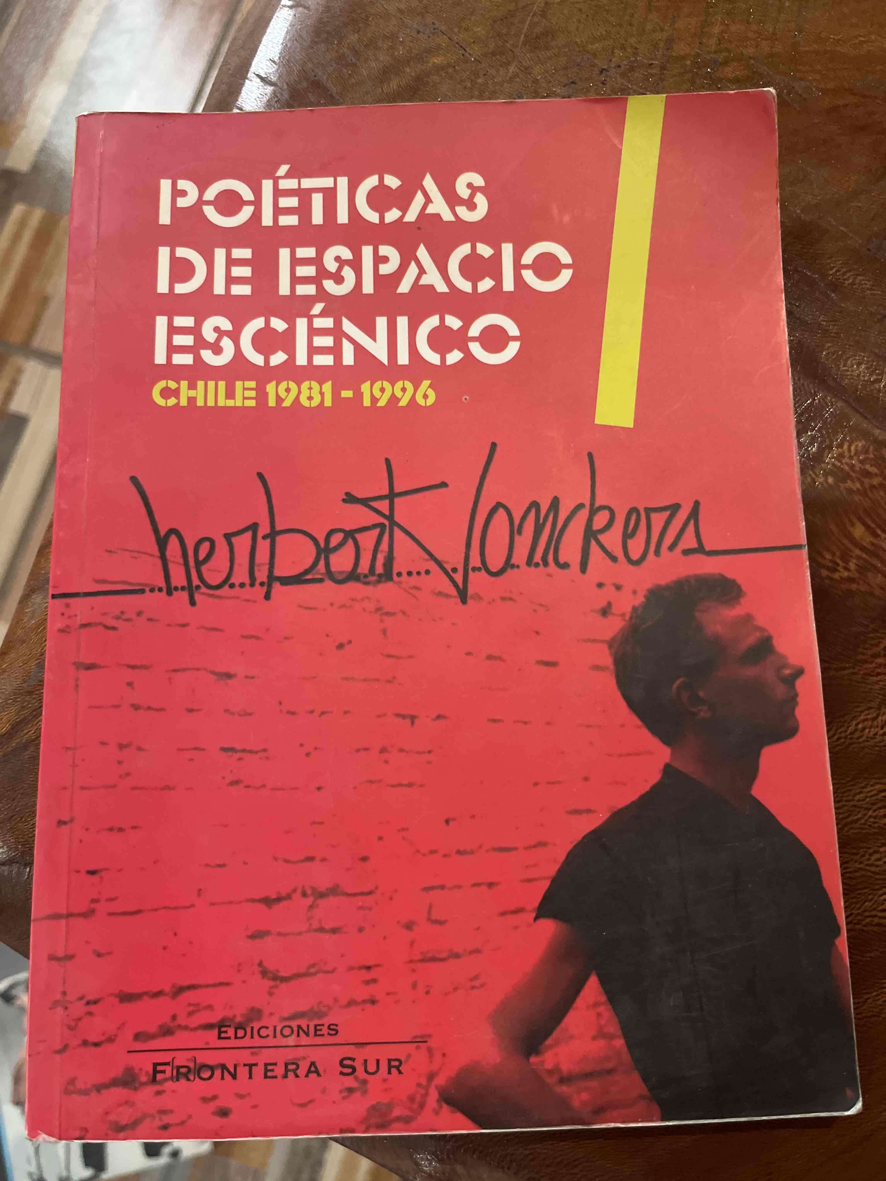 Libro Poéticas de Espacio Escénico