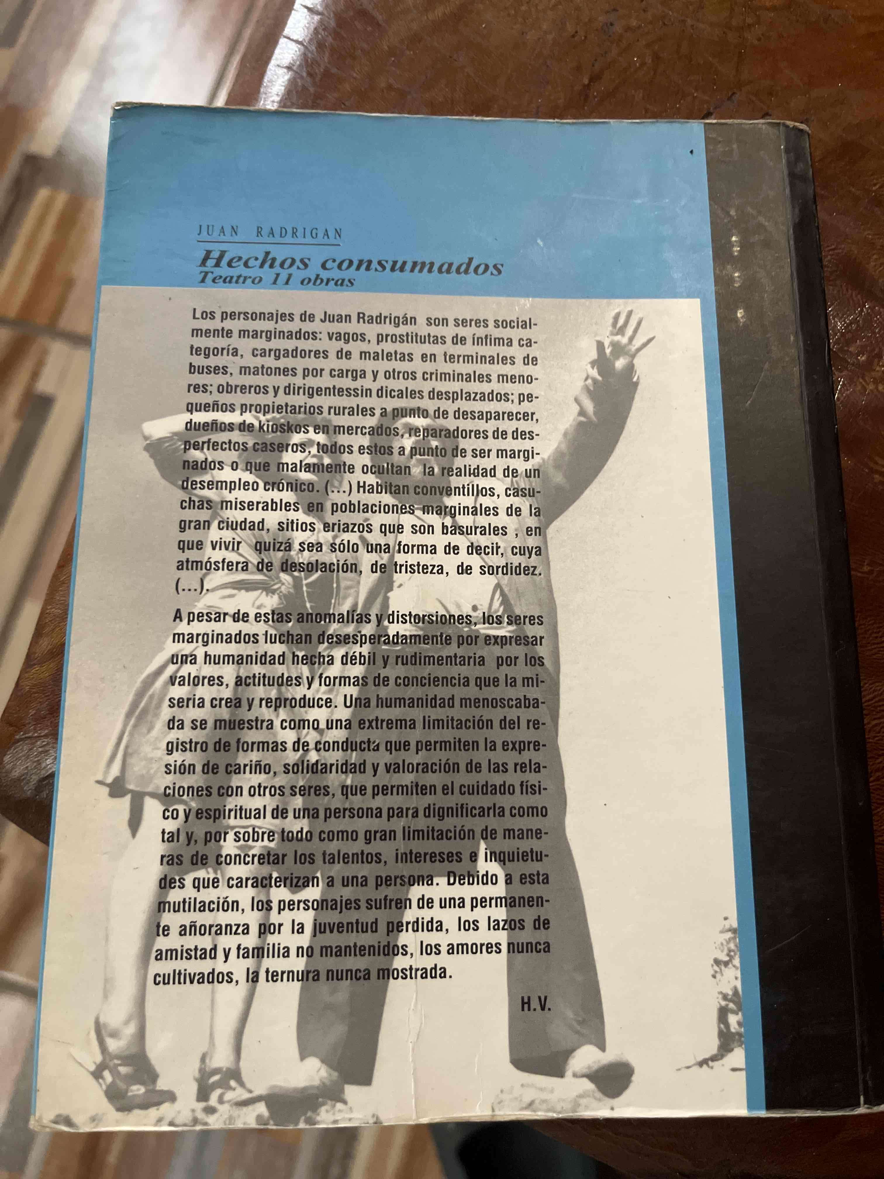Libro Hechos Consumados de Juan Radrigán - miniatura 2
