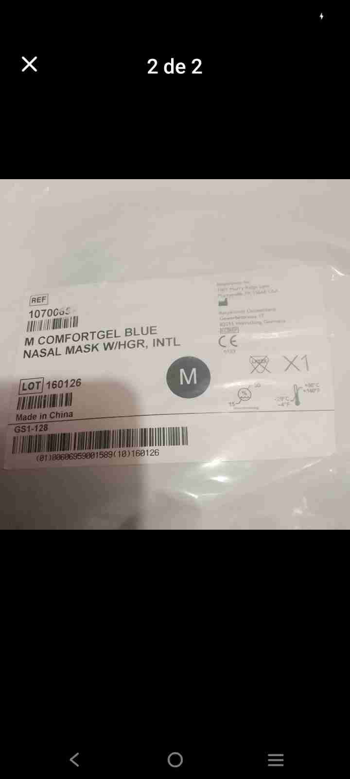 Mascarilla cpap - miniatura 2