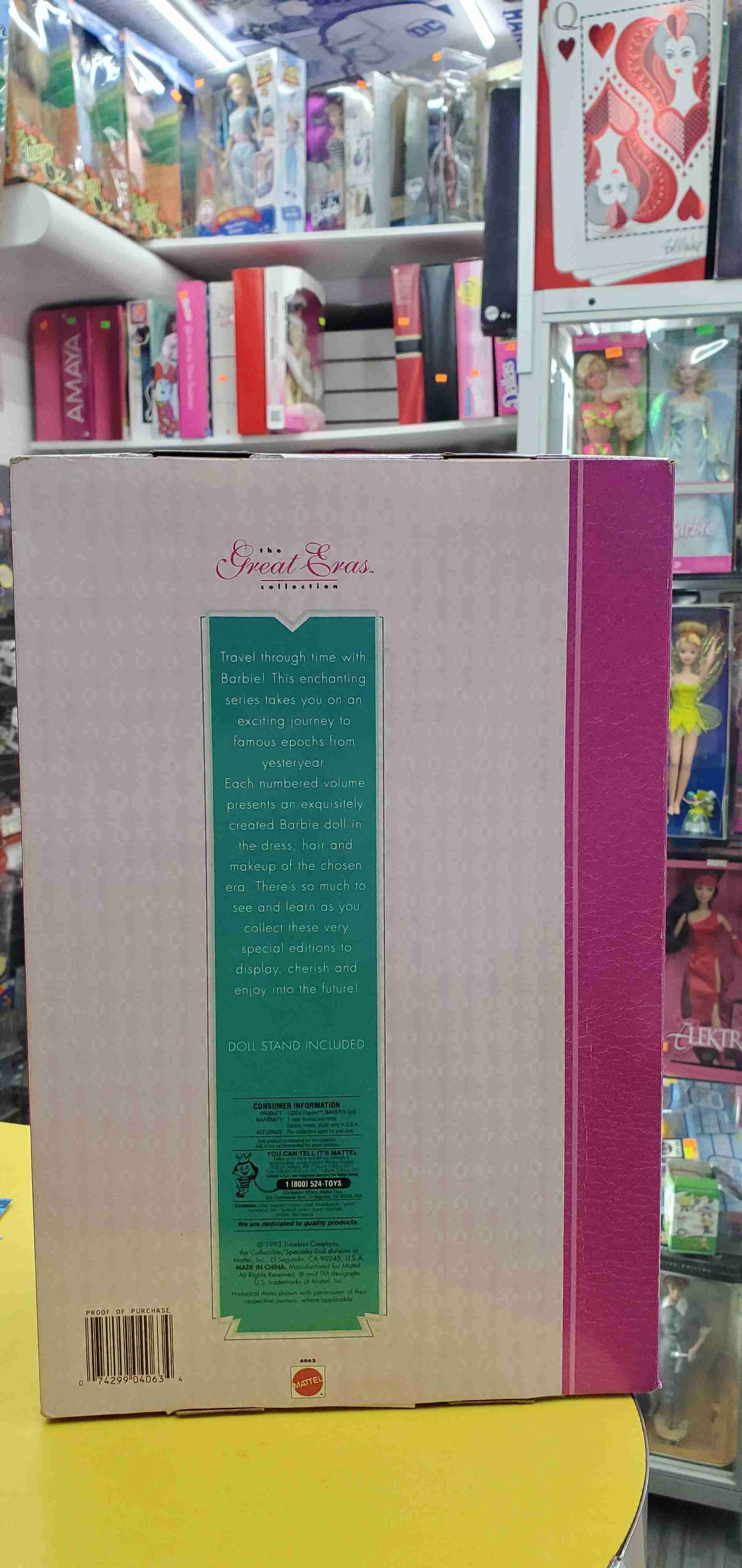 1993 BARBIE 1920 FLAPPERS GREAT ERAS #4063 - miniatura 4