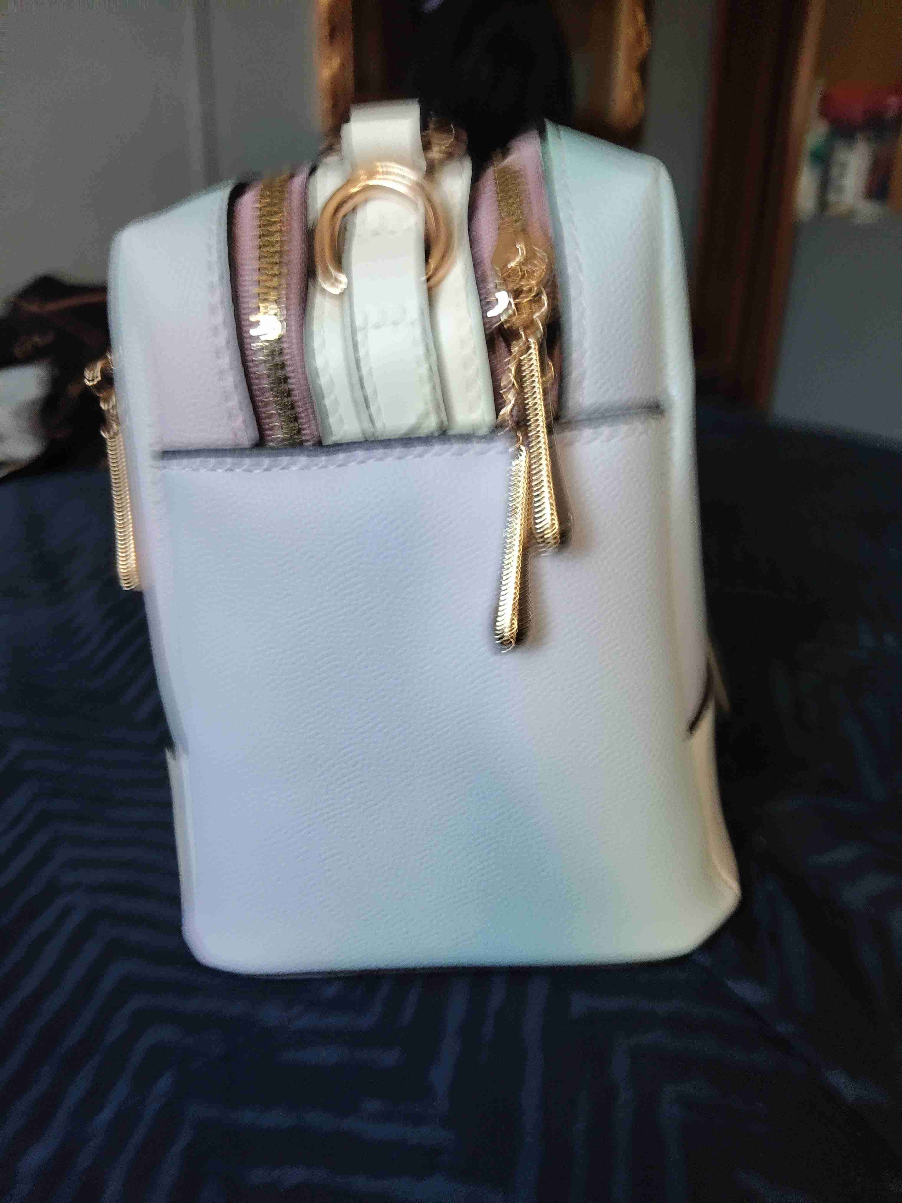 Cartera de mano blanca - miniatura 2