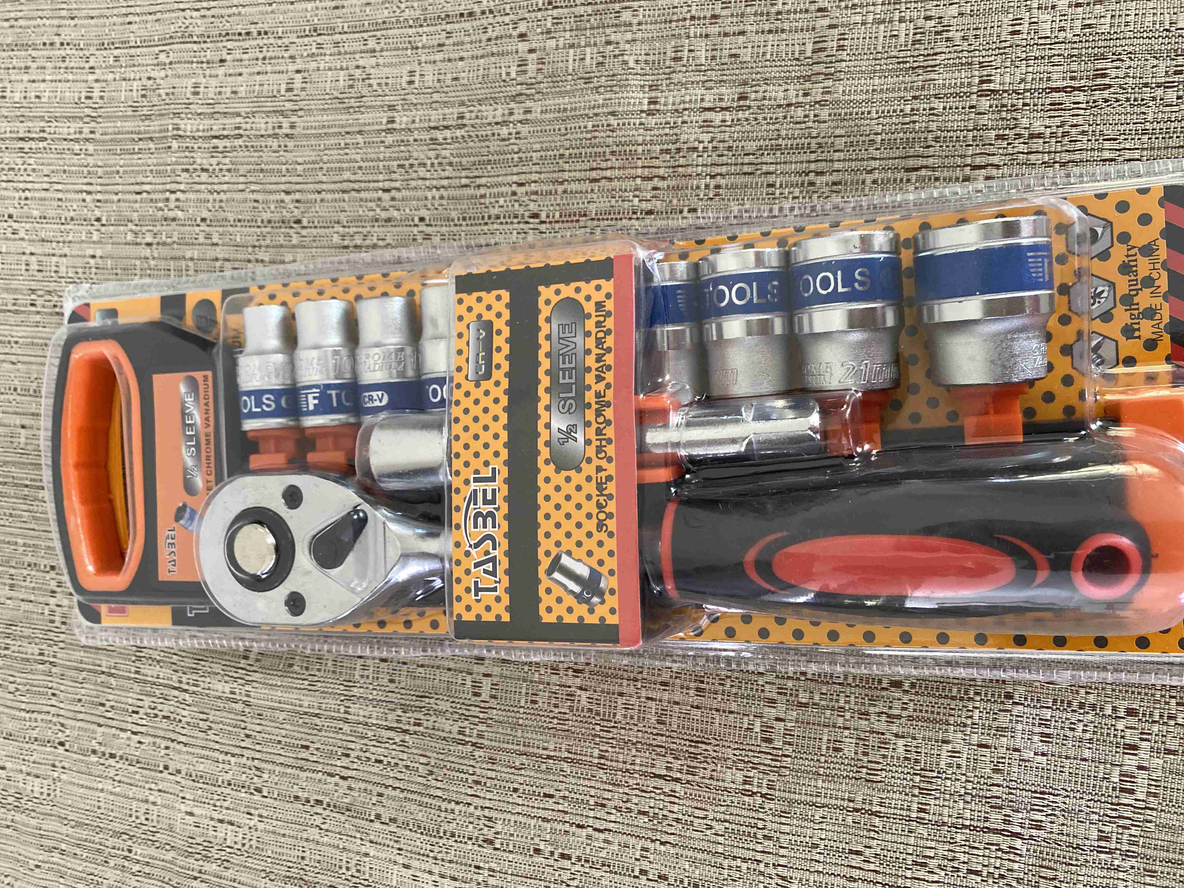 Juego llaves de carraca Tasbel