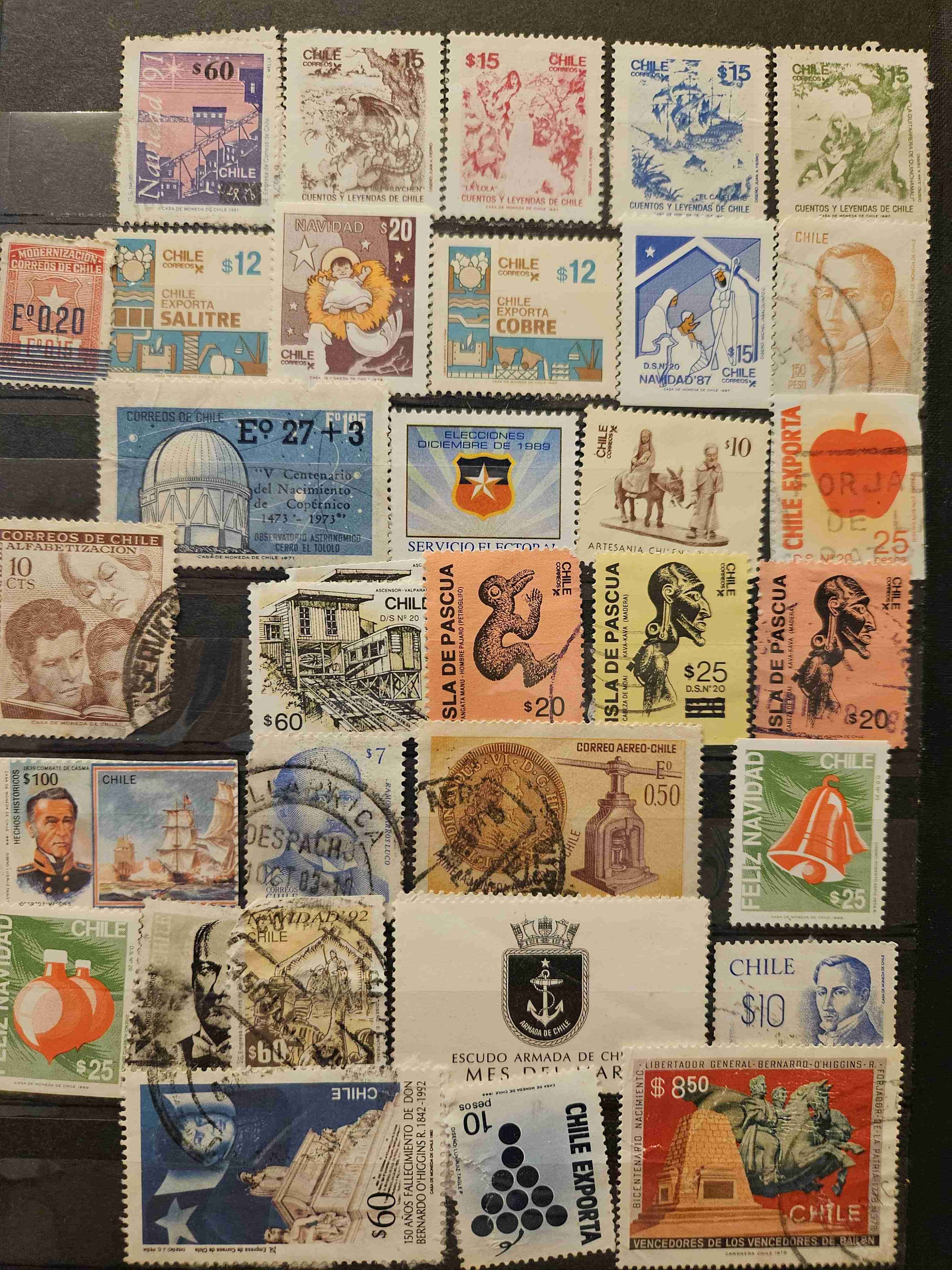 Colección de sellos postales variados - 4