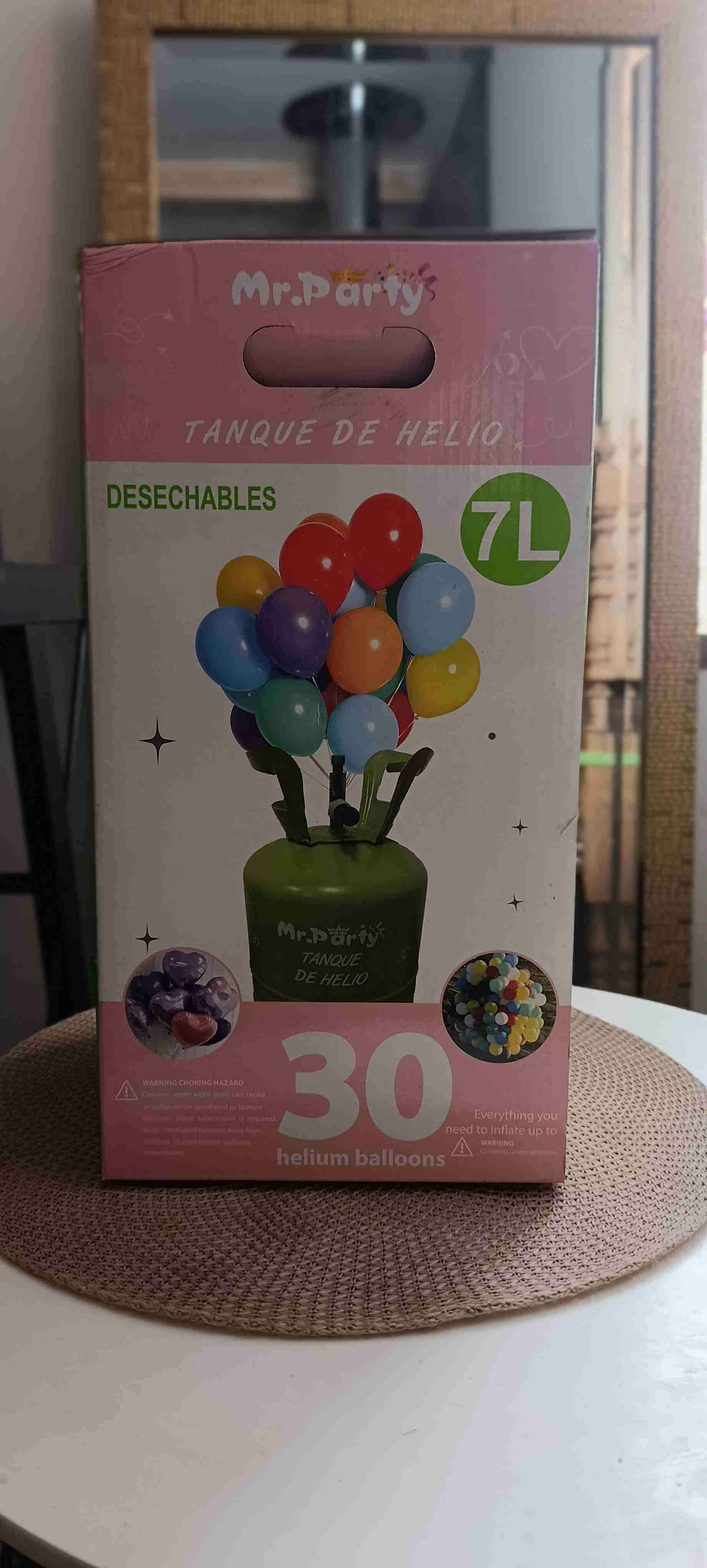 Tanque de helio desechable 7L - miniatura 5