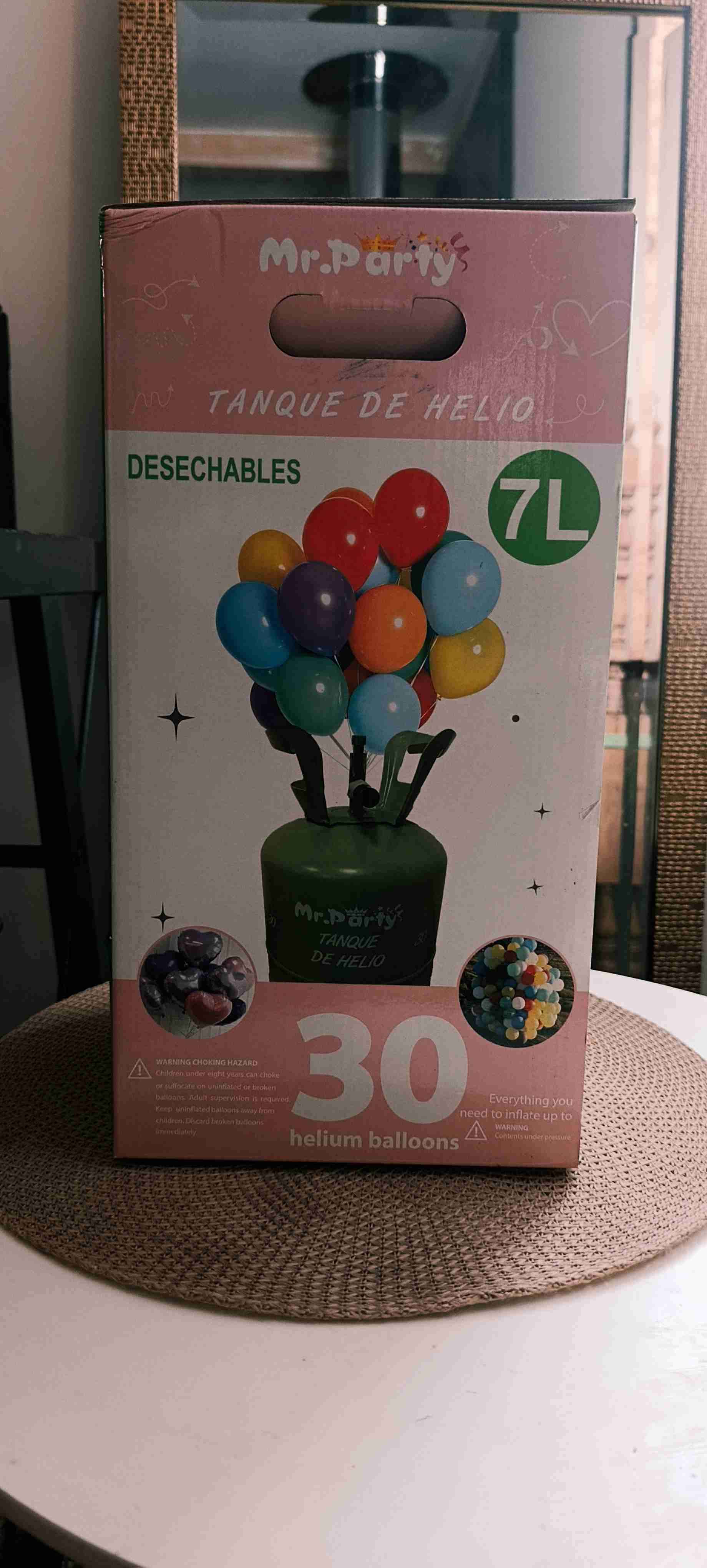 Tanque de helio desechable 7L - miniatura 6