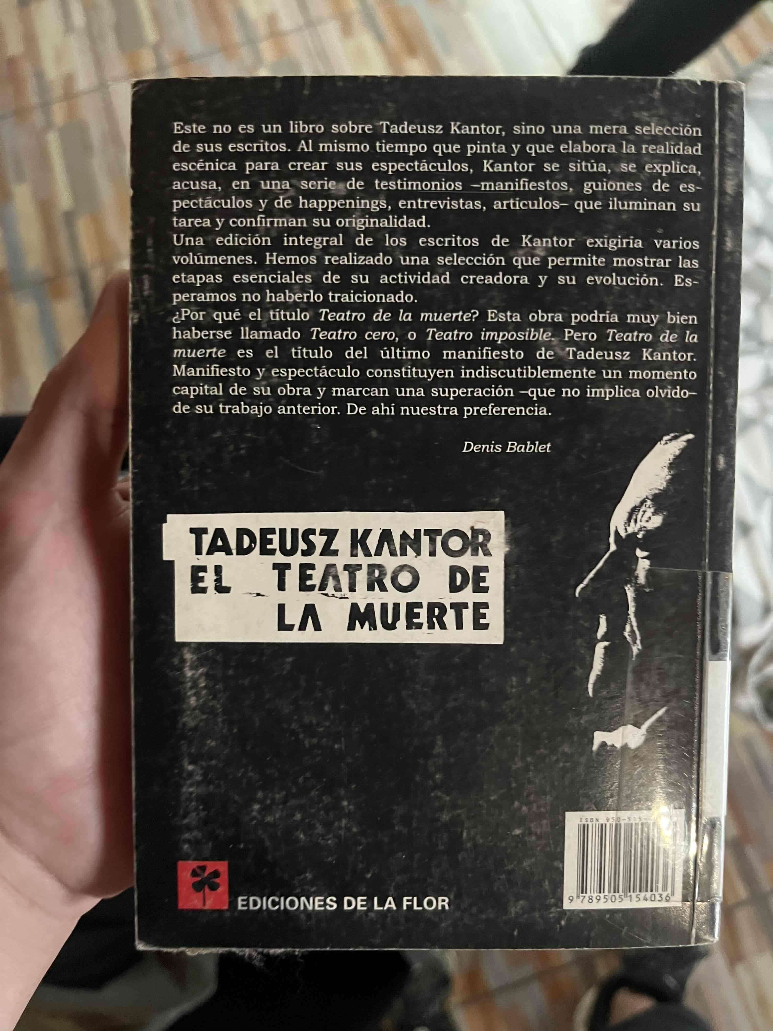 Libro 'El teatro de la muerte' de Kantor - miniatura 2