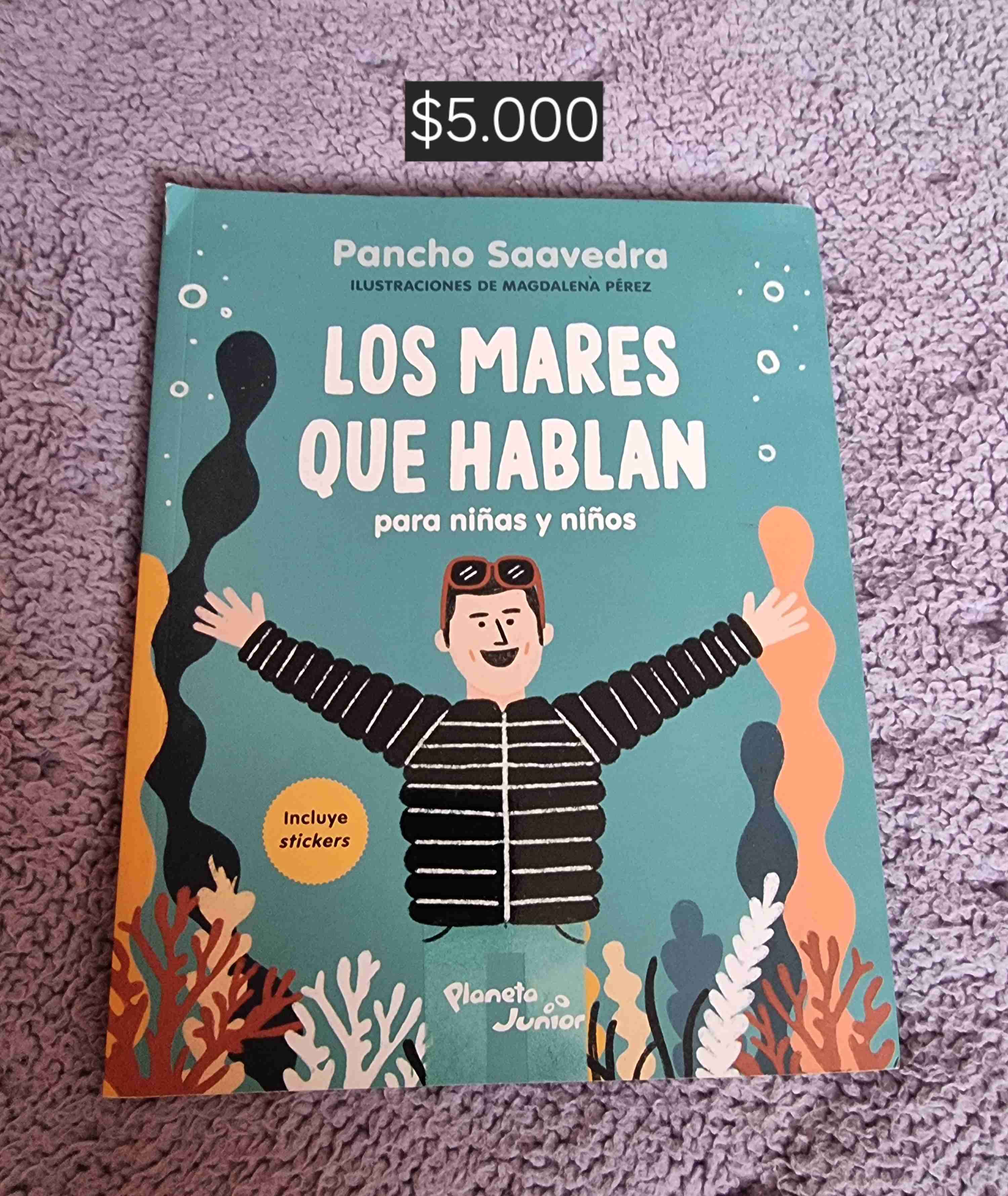 Libro infantil Los Mares Que Hablan