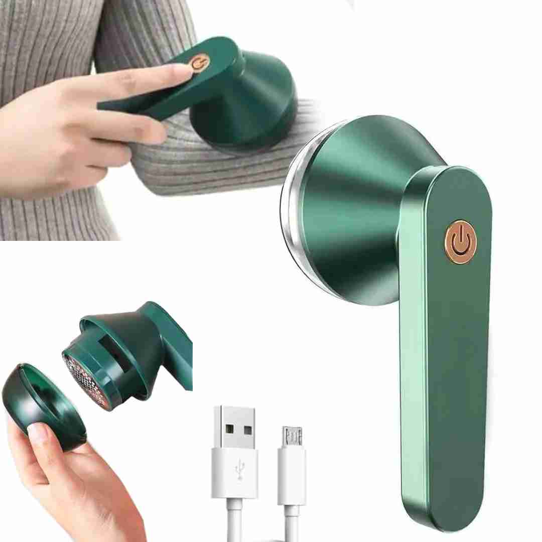 Quitapelusas eléctrico verde - 3