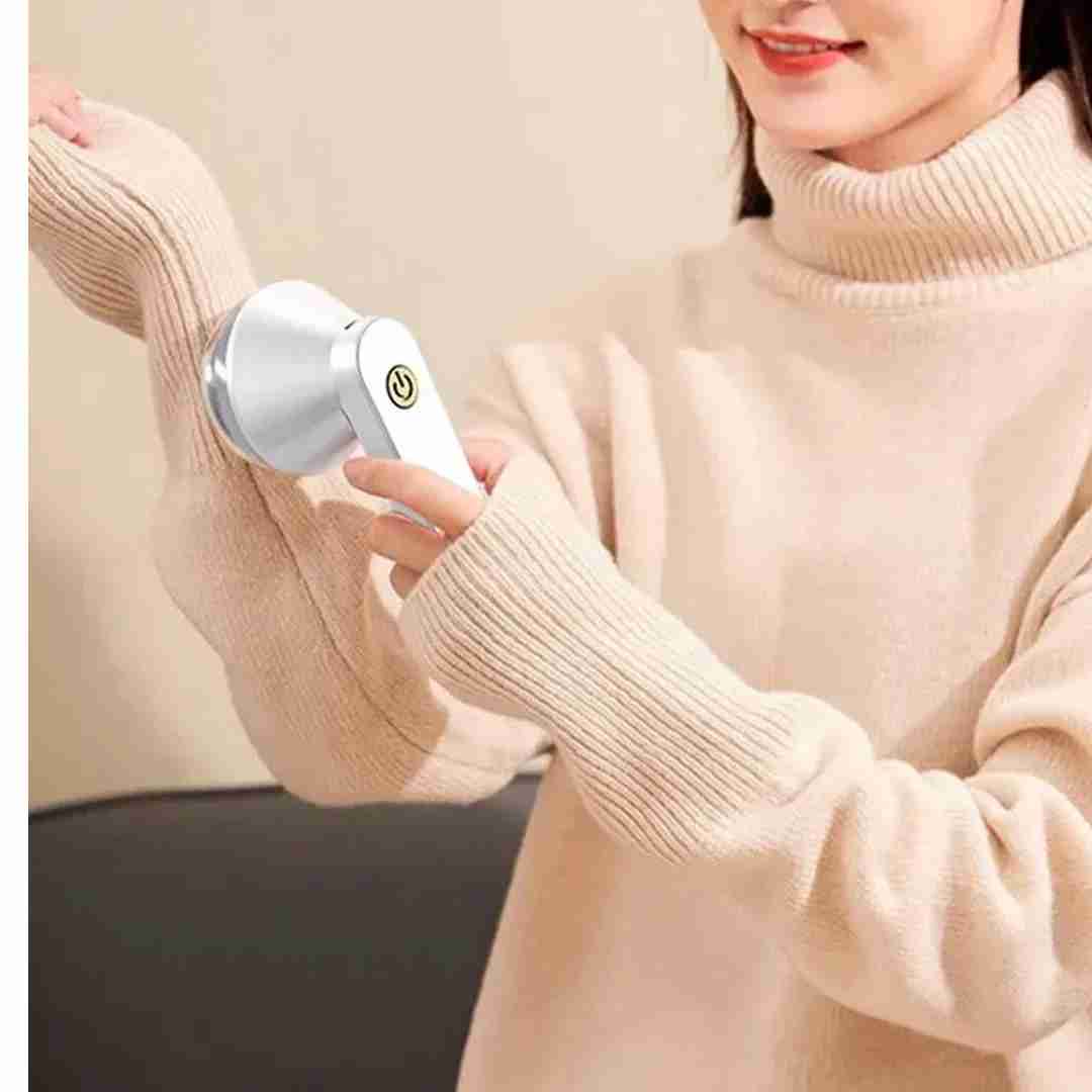 Quitapelusas eléctrico verde - 5