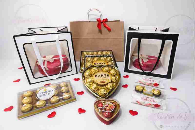 Set regalo con globo corazón - miniatura 3