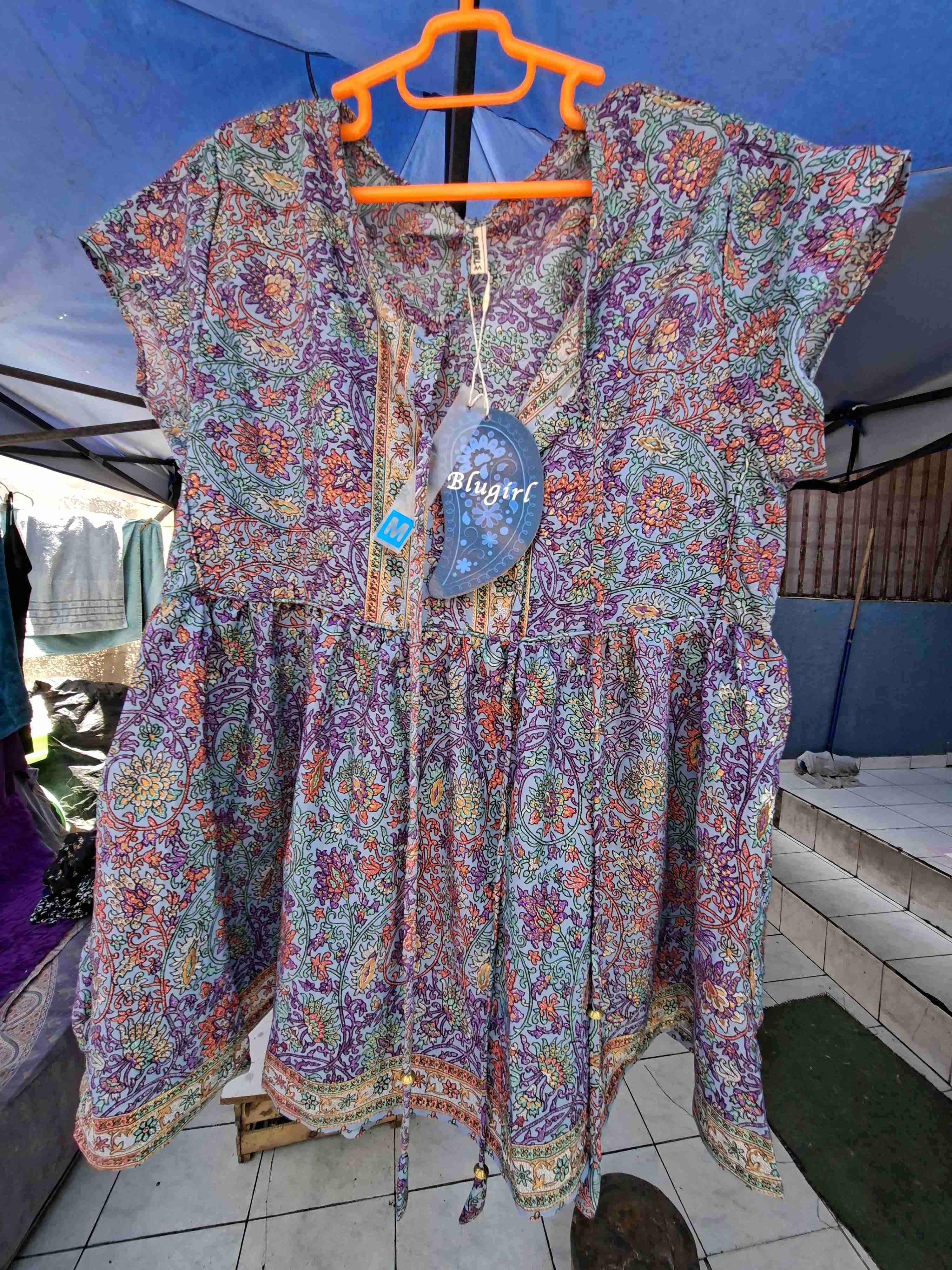 Vestido estampado colorido Blugirl