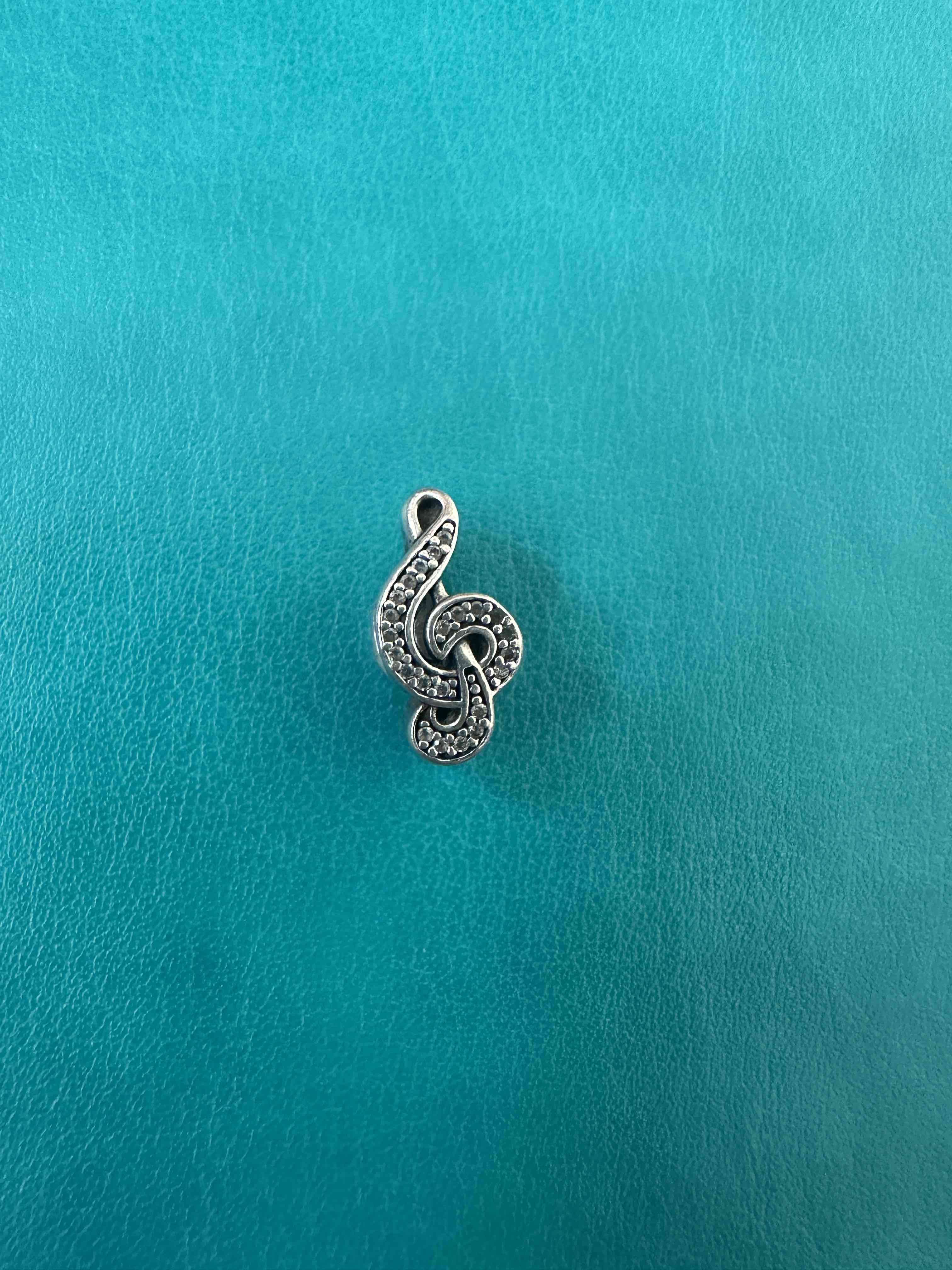Charm Pandora Colgante símbolo musical en plata