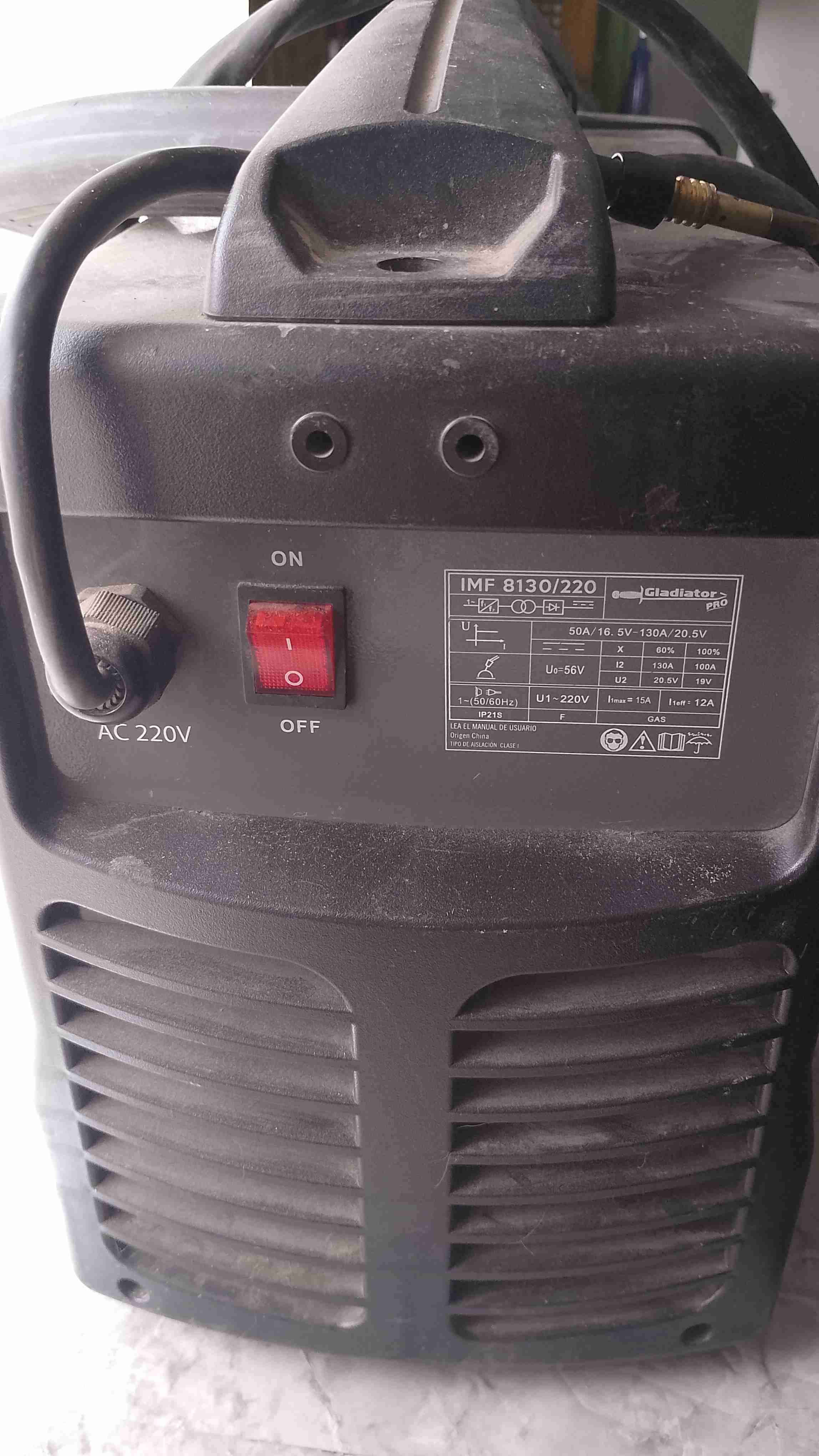 Soldadora inverter portátil - miniatura 3