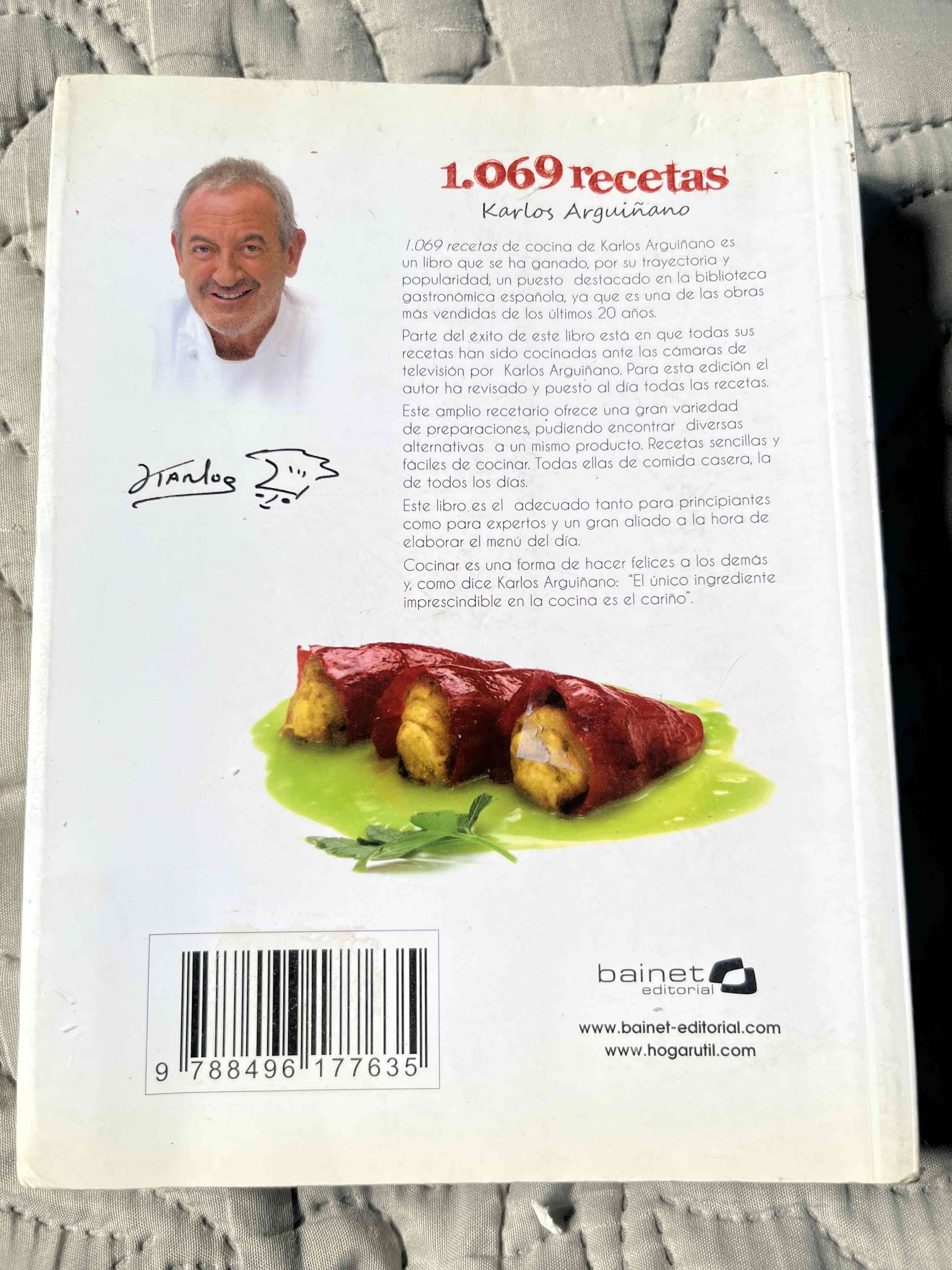 Libro 1.069 recetas de Karlos Arguiñano - miniatura 2