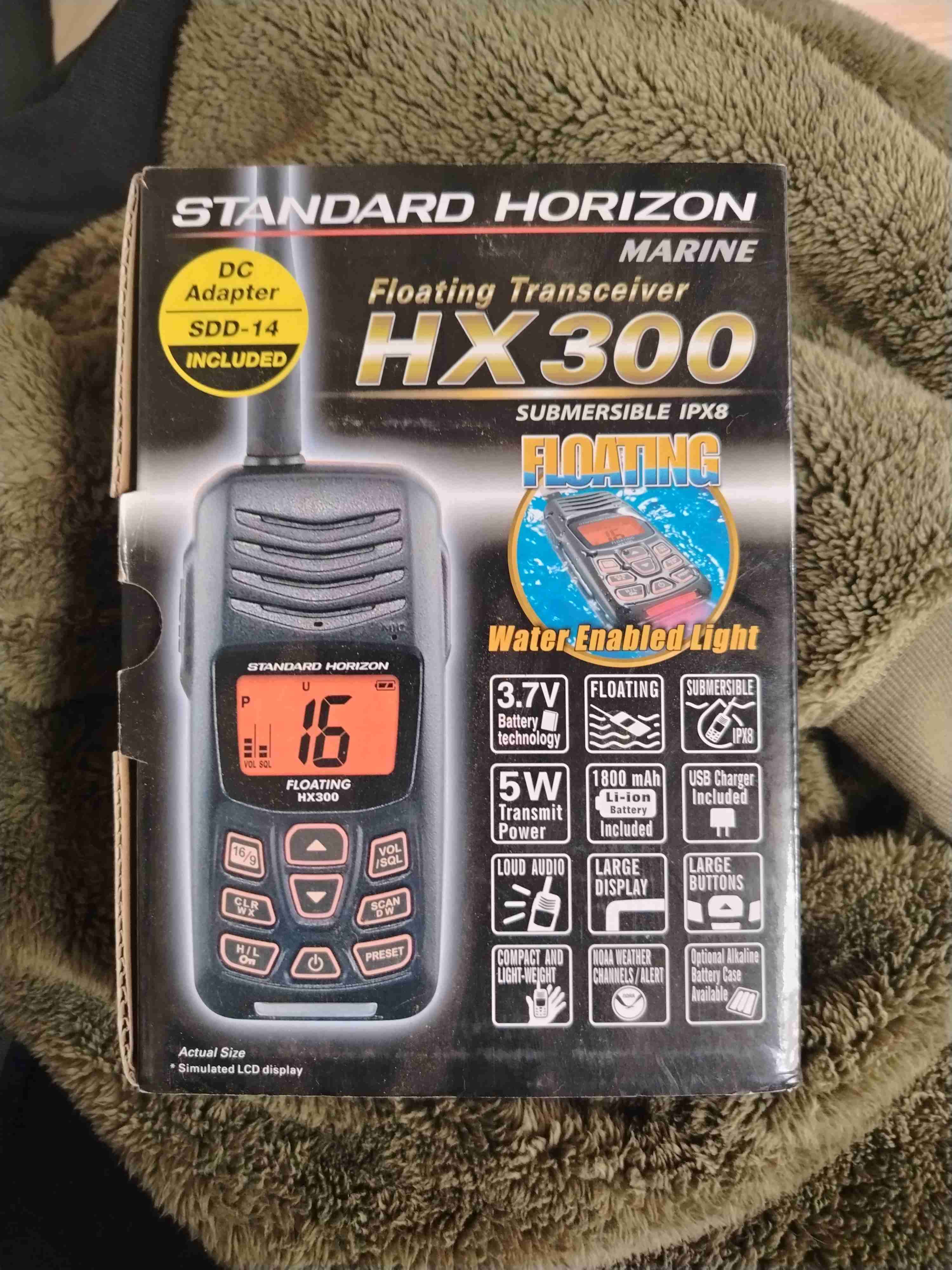 Radio Marina Standard Horizon HX300 - miniatura 2