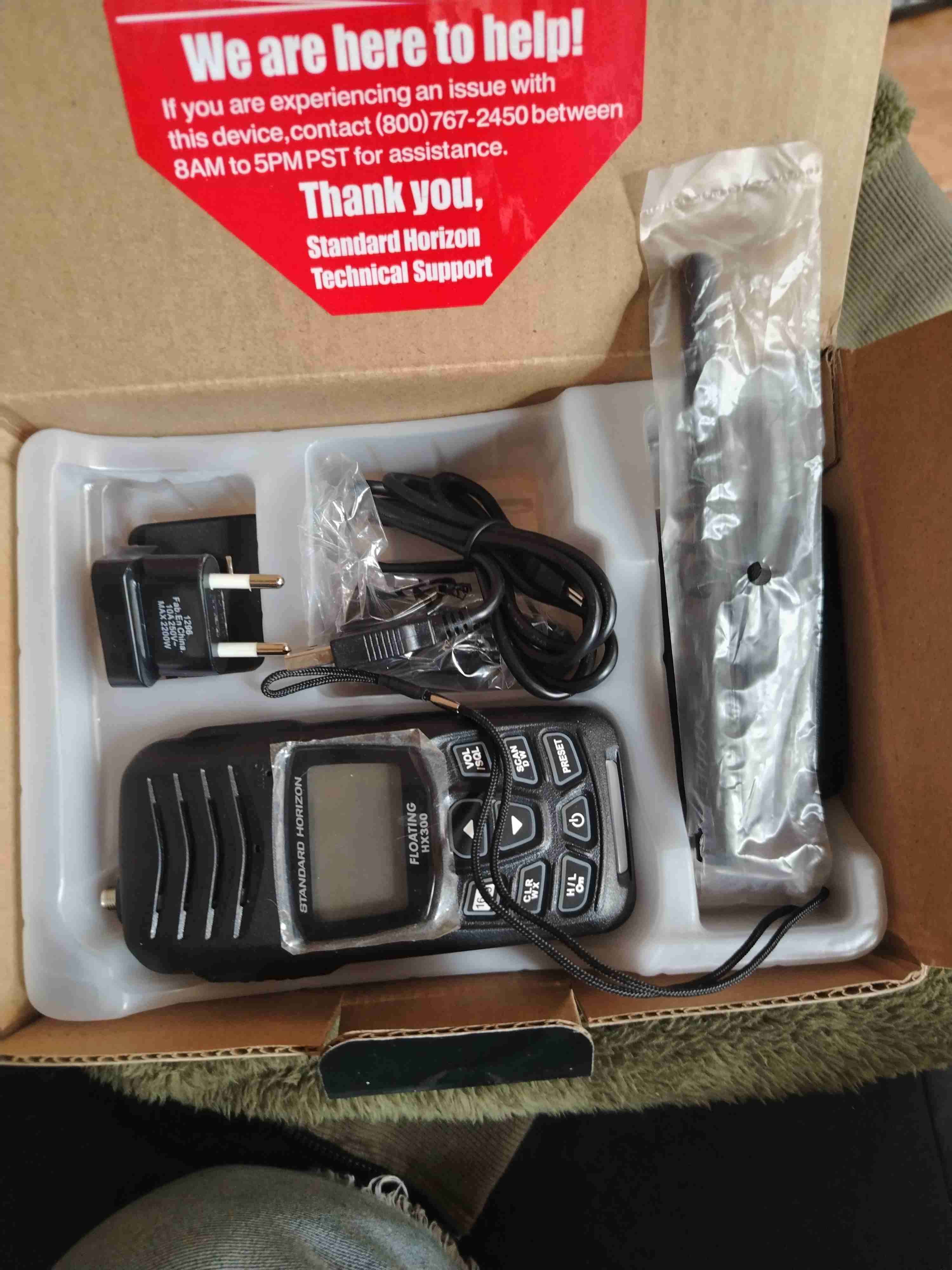 Radio Marina Standard Horizon HX300 - miniatura 3