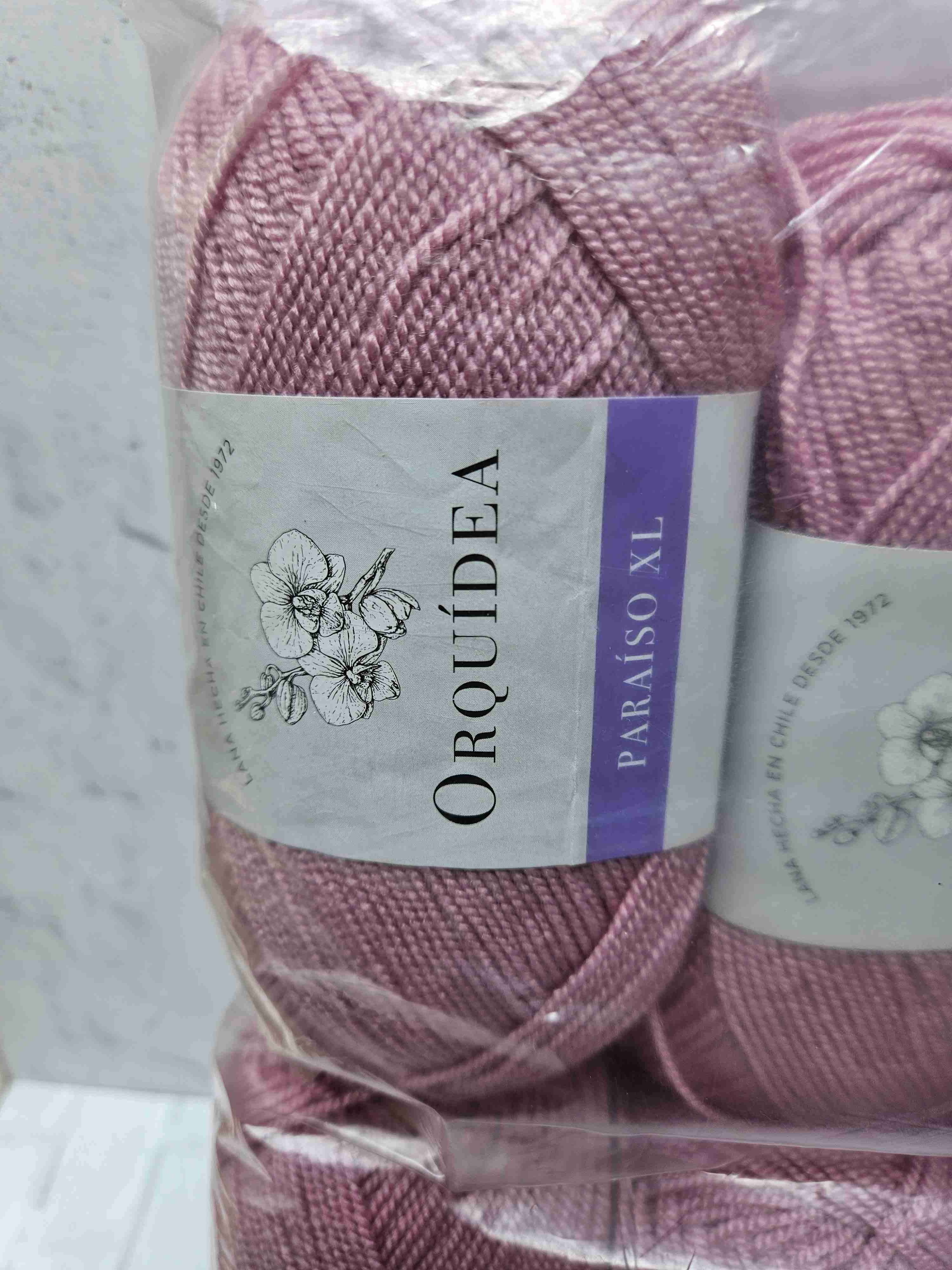 Pack de hilo grueso Palo Rosa Orquídea - miniatura 2