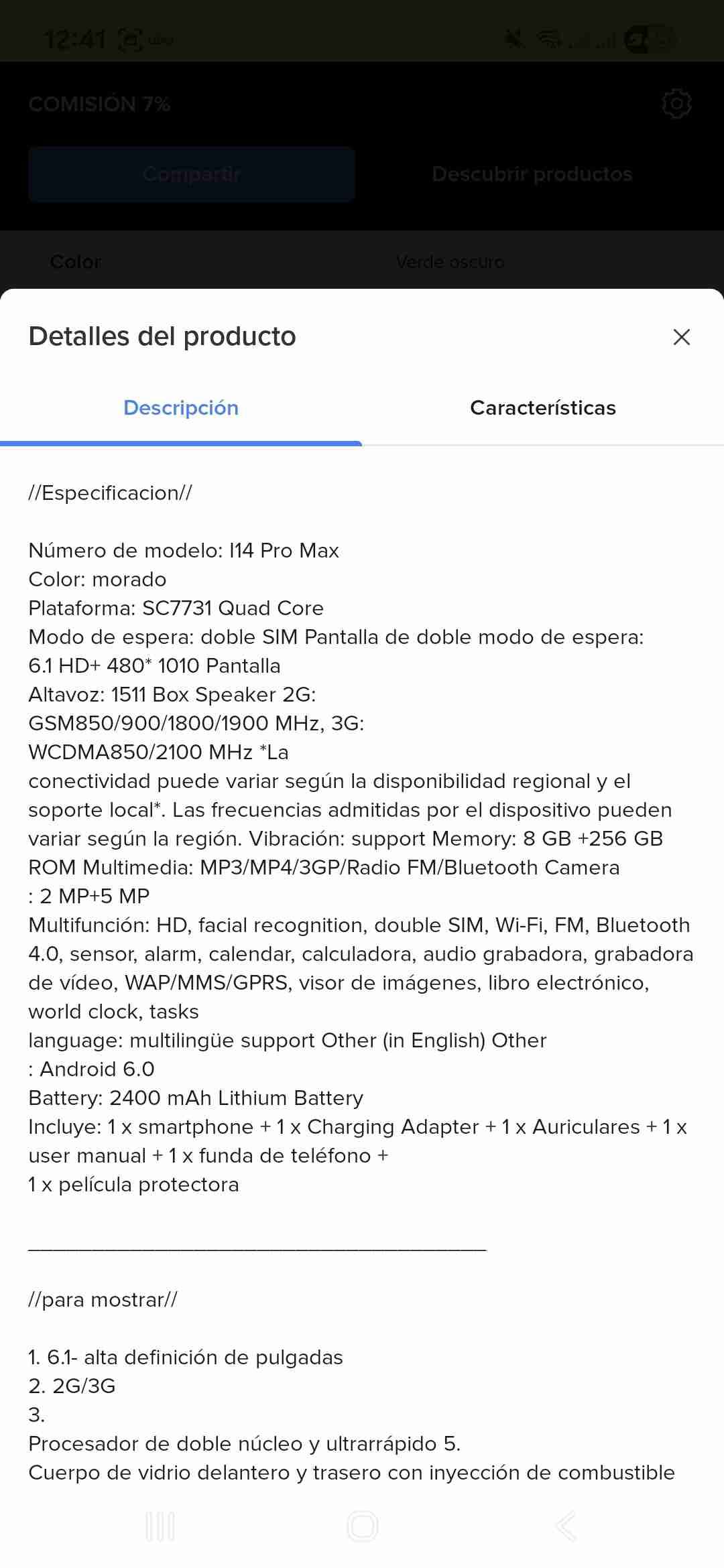 Teléfono I14 Pro Max - miniatura 5