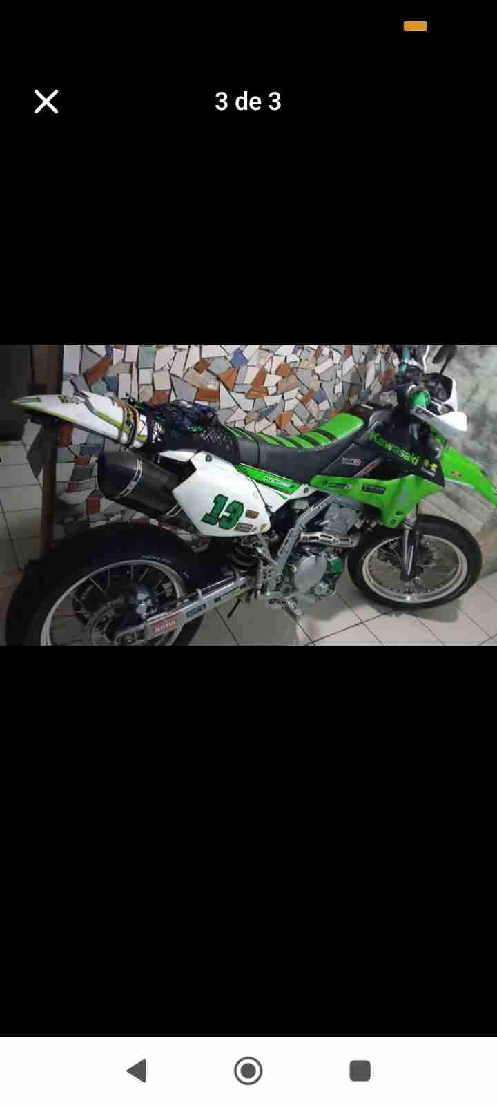 kawasaki klx 250s 2015 con patente - miniatura 2