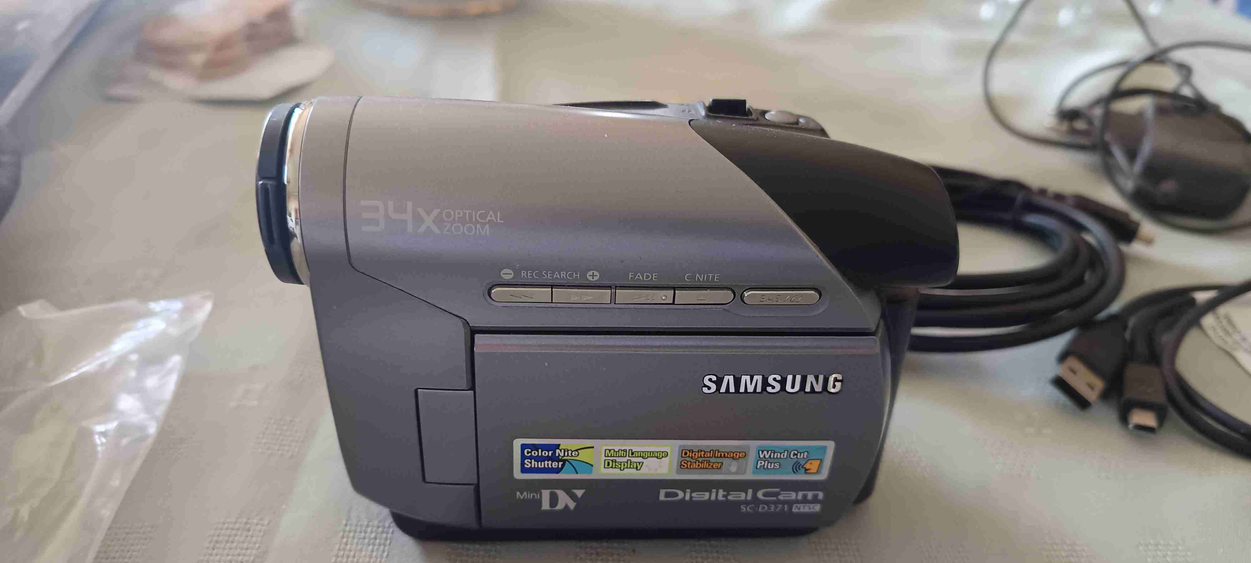 Videocámara digital Samsung con accesorios - miniatura 2