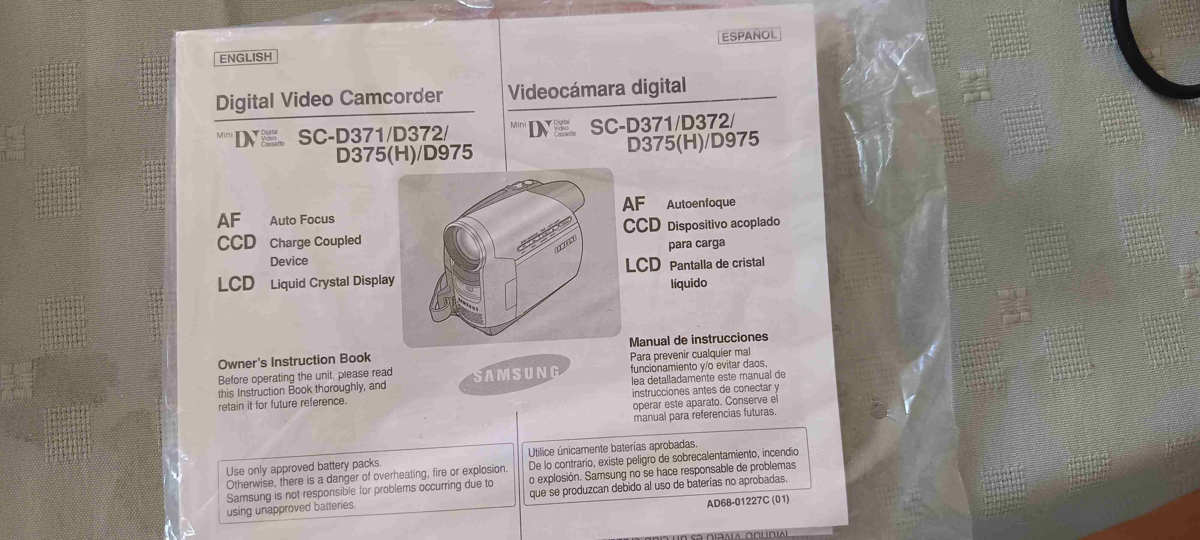 Videocámara digital Samsung con accesorios - miniatura 3