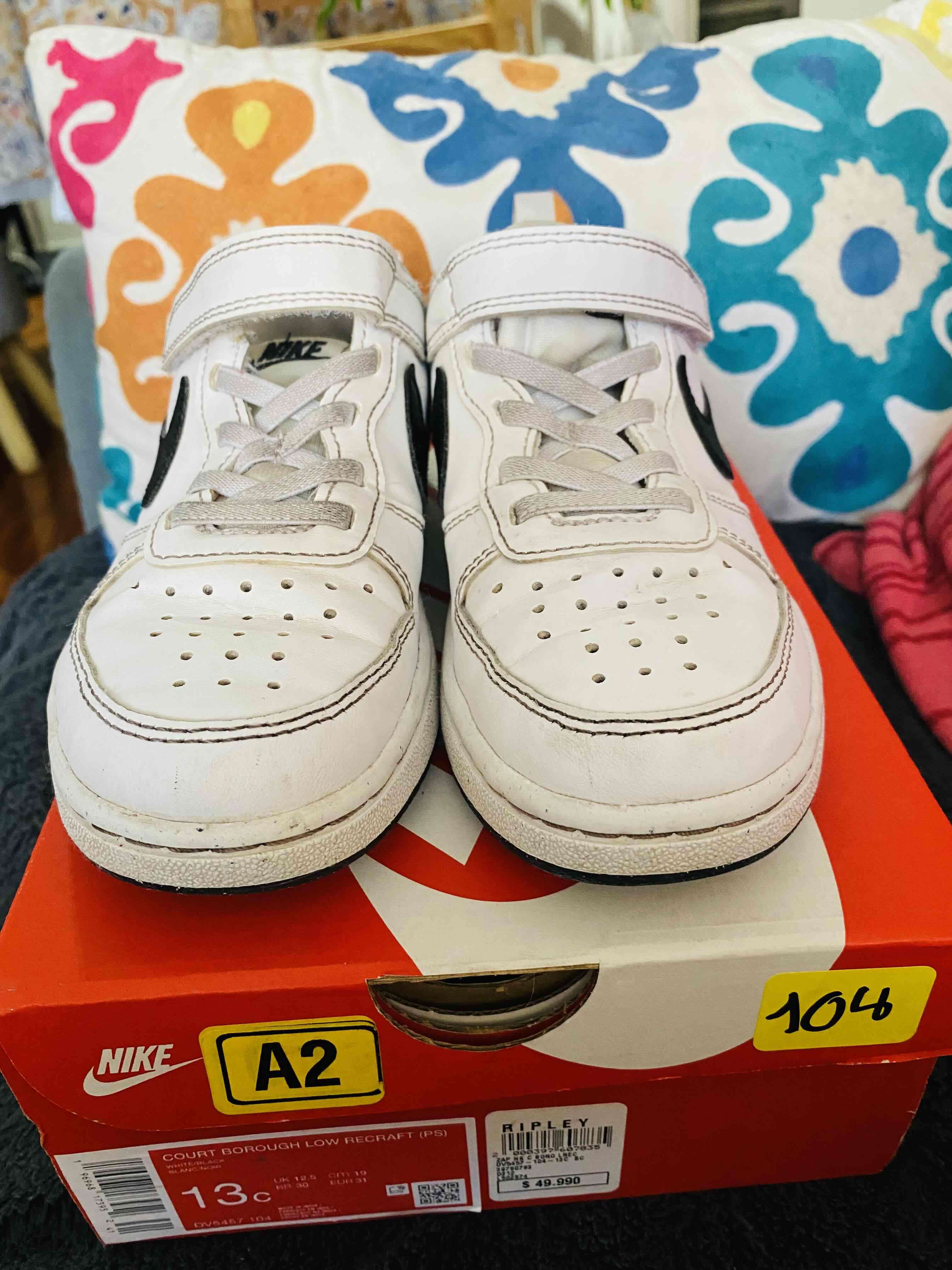 Zapatillas blancas Nike talla 31 (19cm)