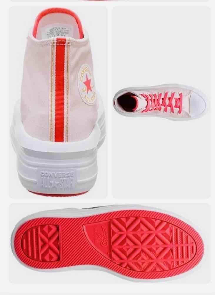 Zapatillas Converse rosas nunero 36.5 (23cm) - miniatura 6