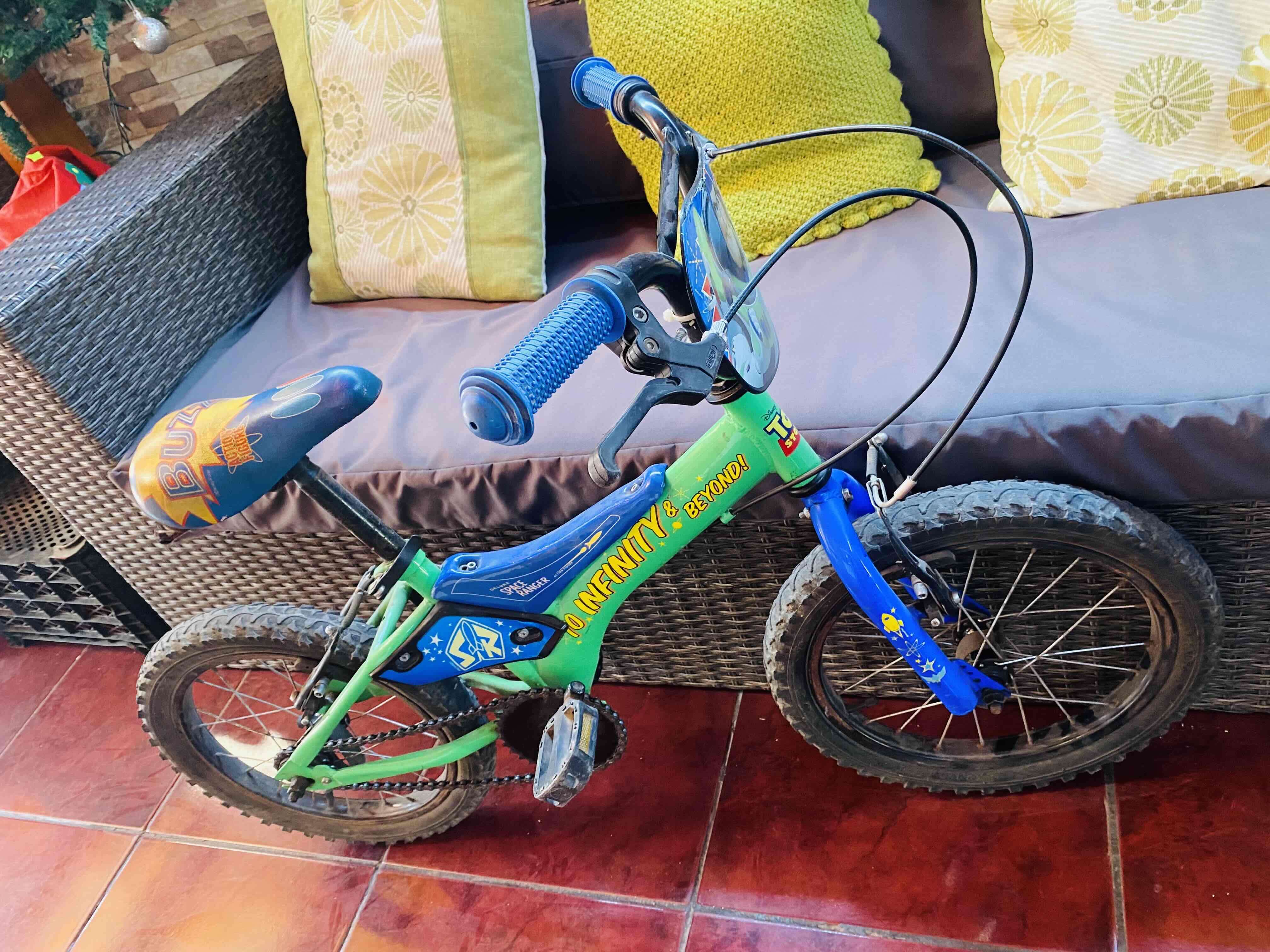 Bicicleta infantil Buzz Lightyear Aro 16 - miniatura 2