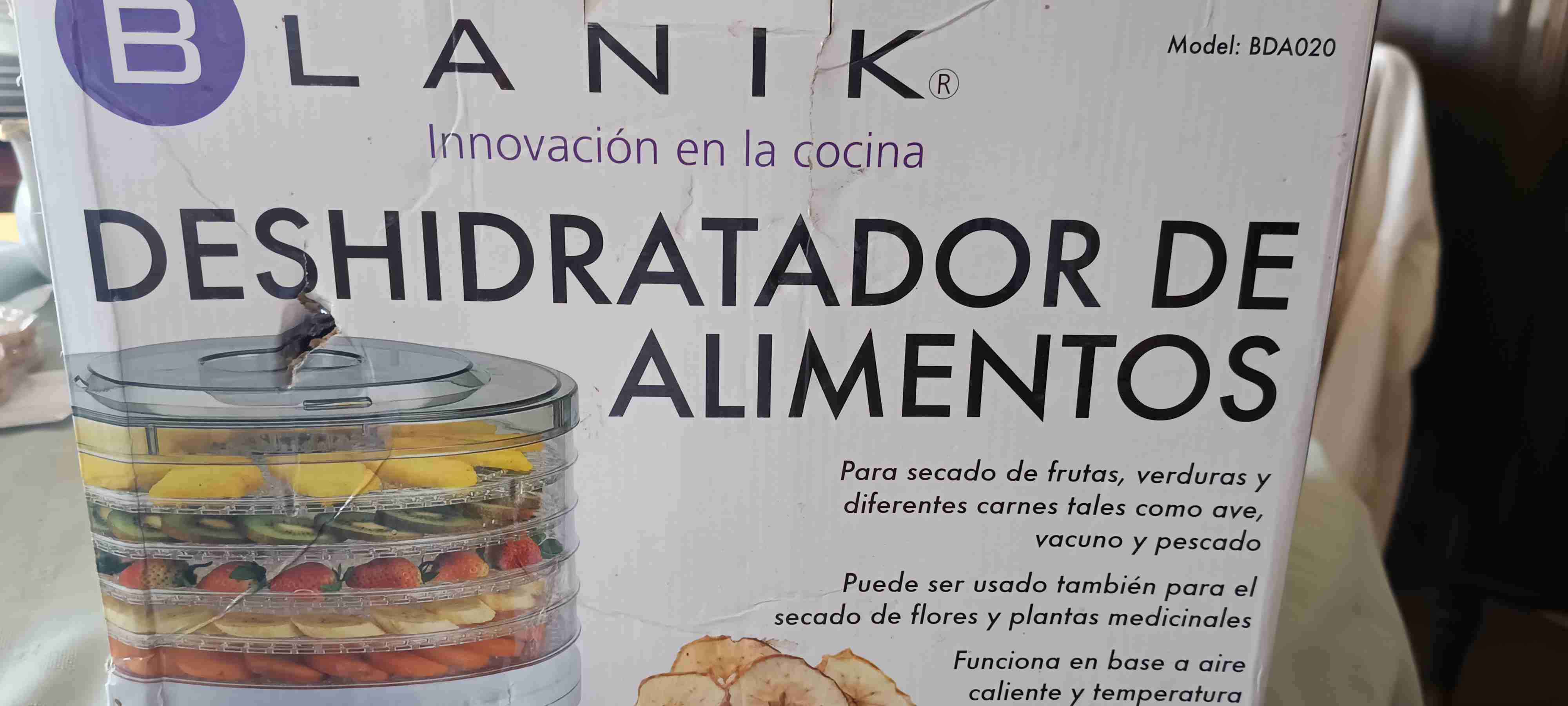 Deshidratador de alimentos Blanik