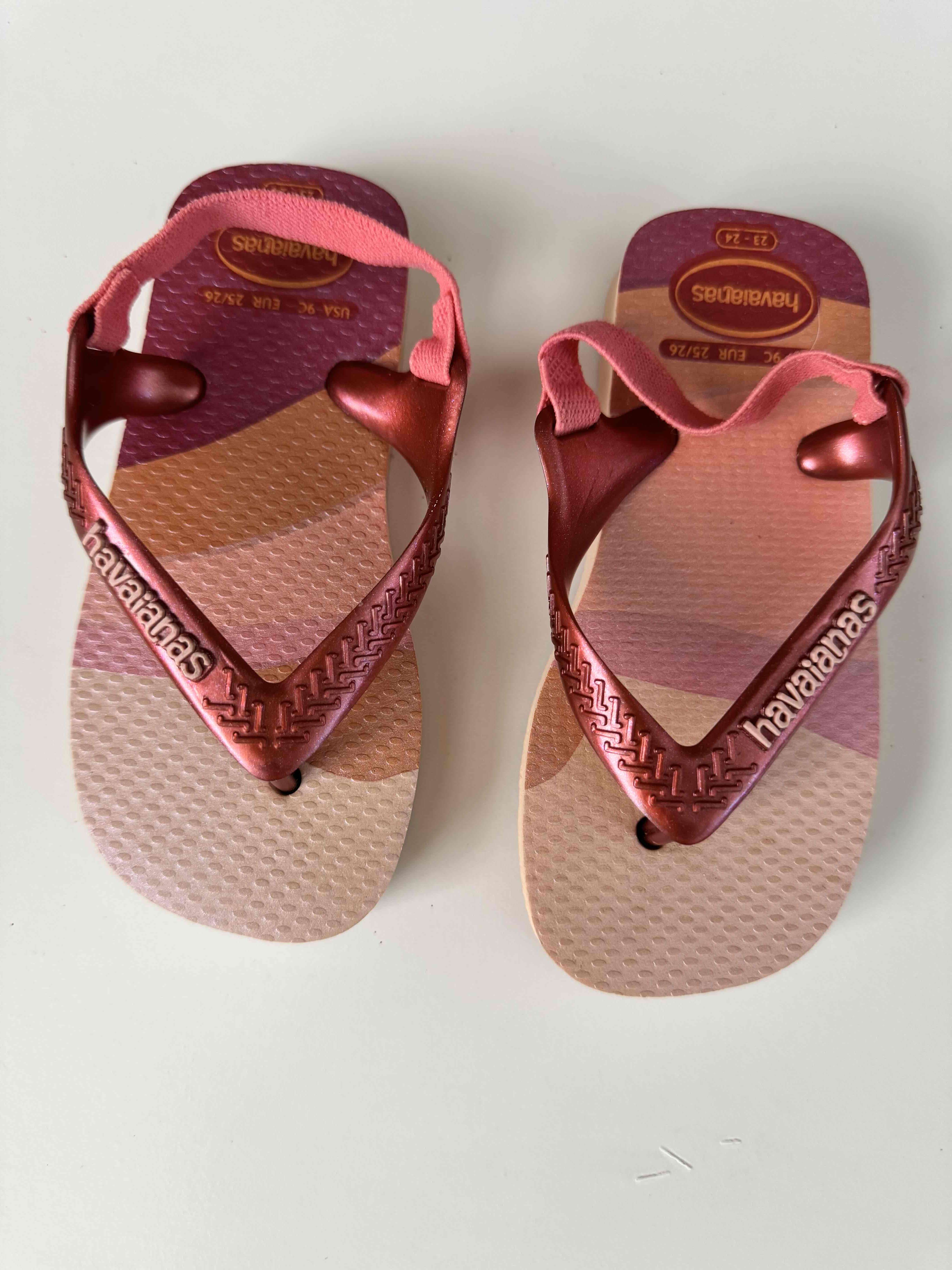 Sandalias Havaianas rosadas para Niña - miniatura 3