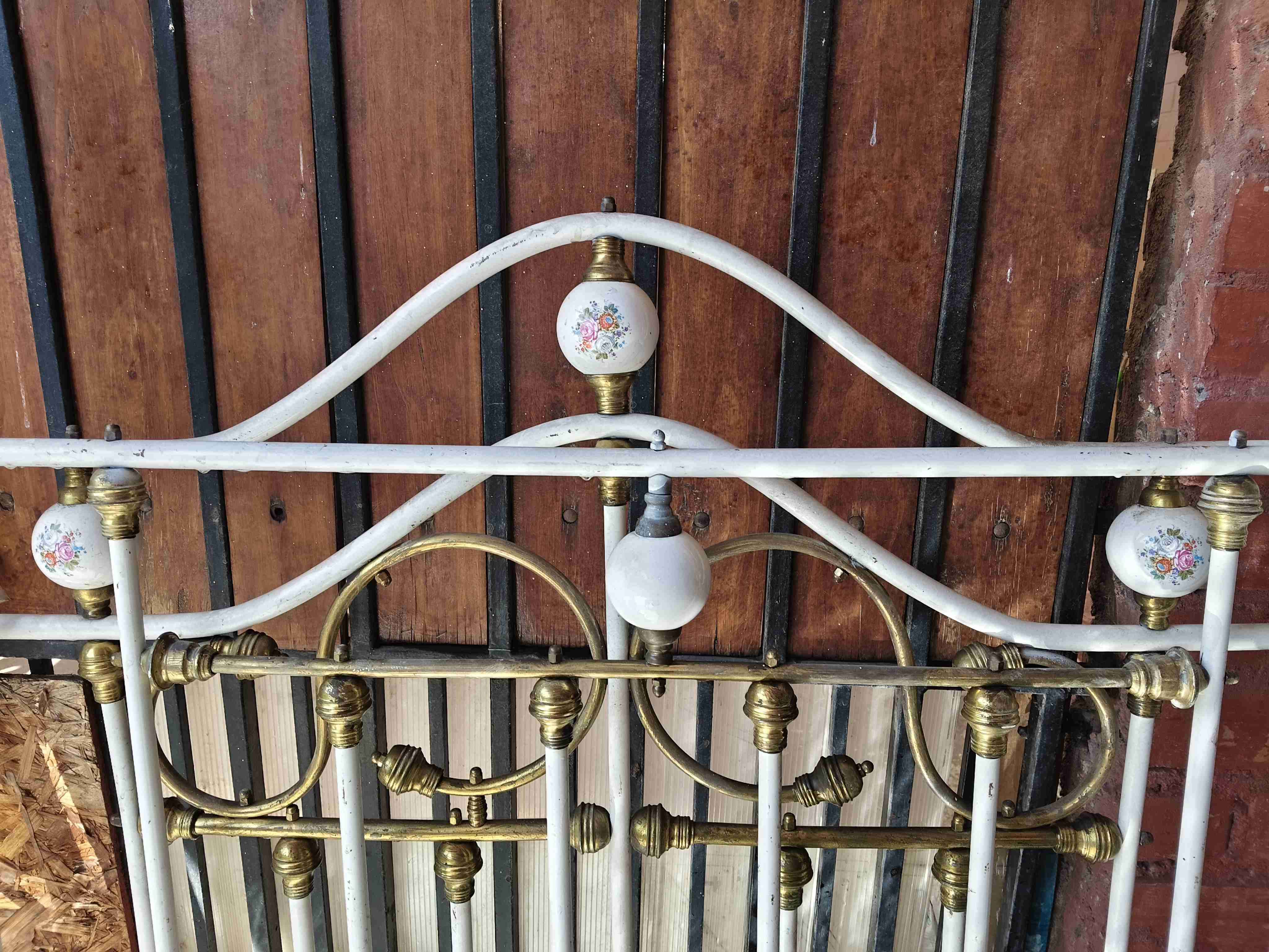 Cama con dosel de dierro - miniatura 3