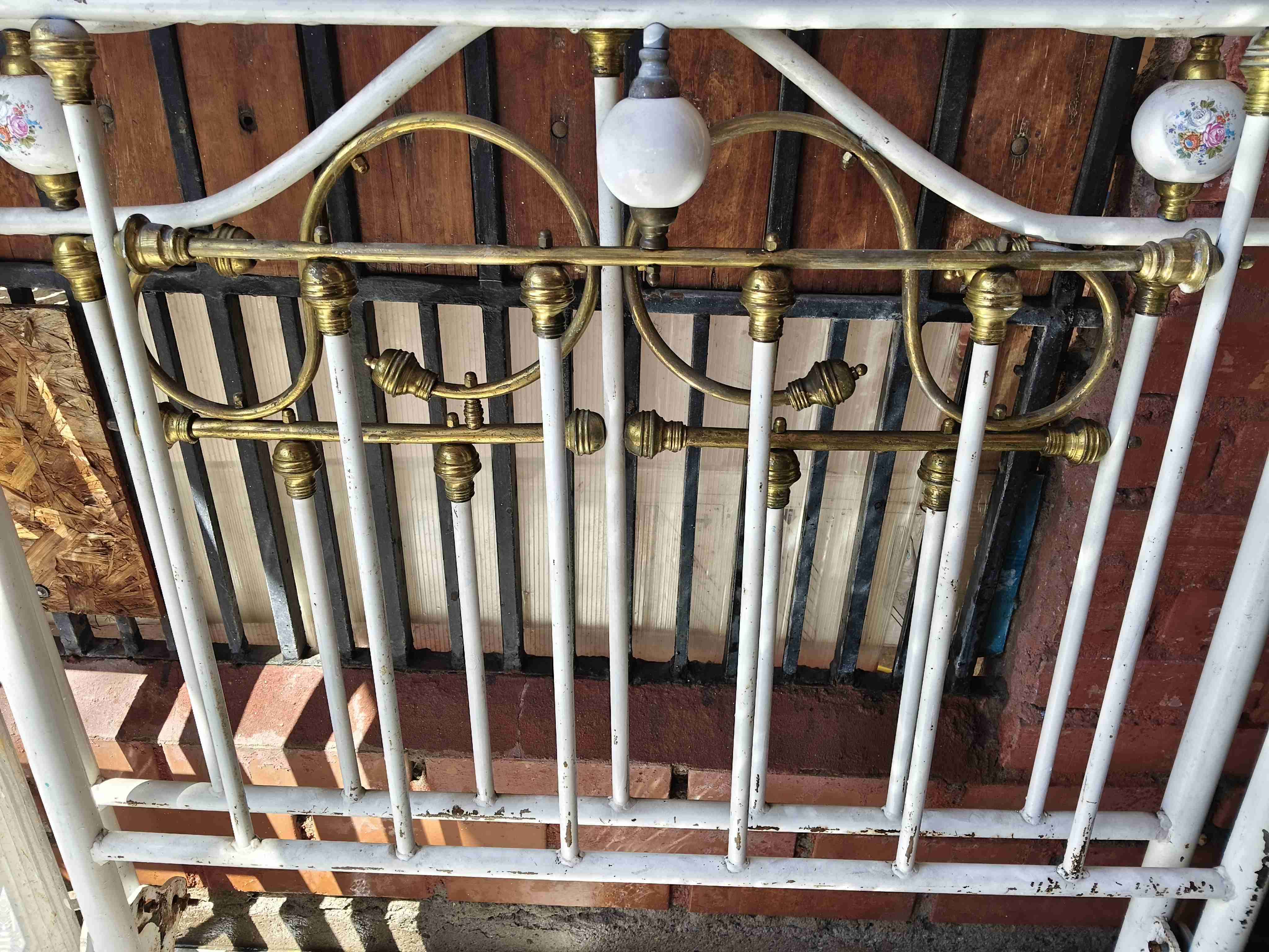 Cama con dosel de dierro - miniatura 5