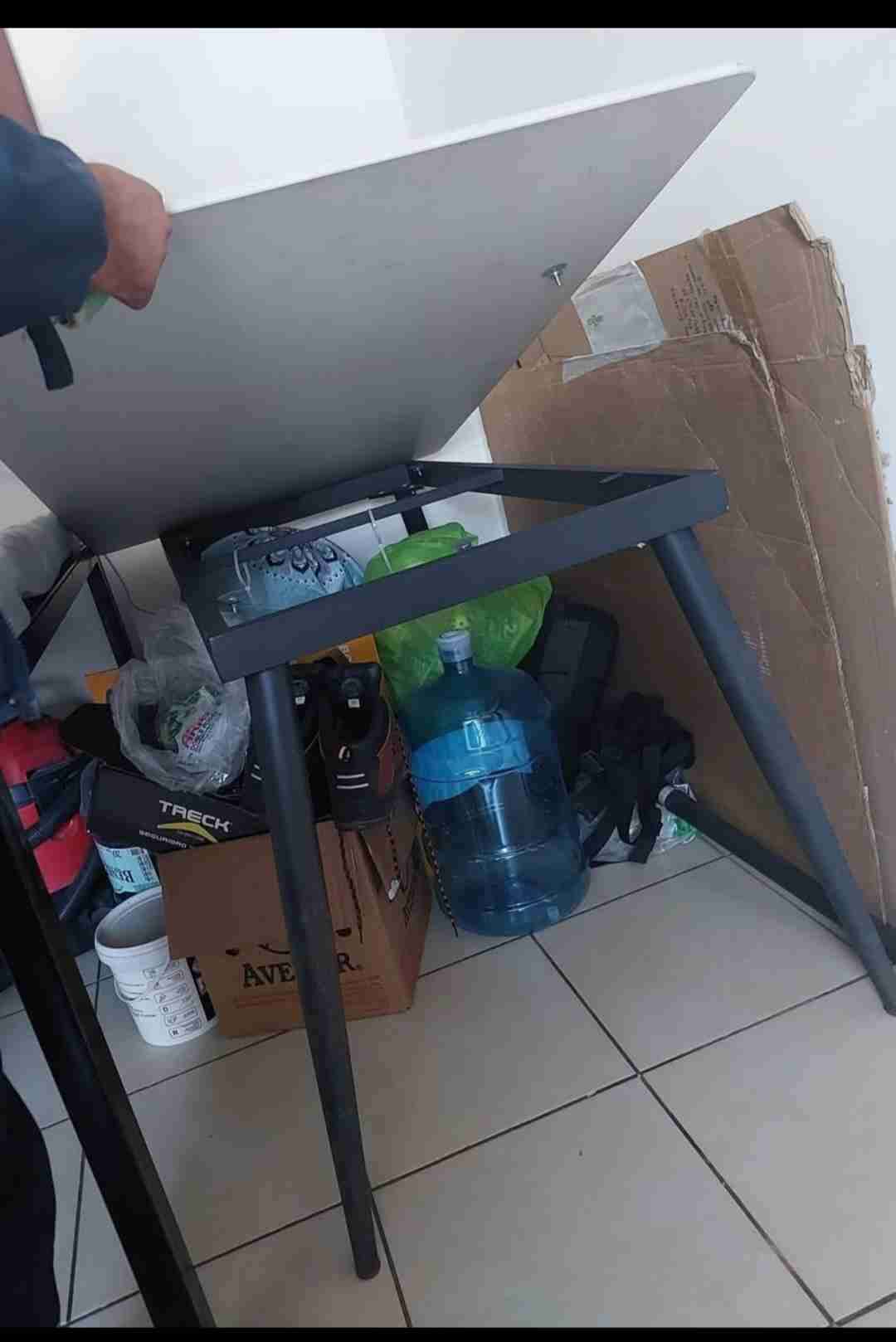 Mesa de comedor mármol blanco - miniatura 3