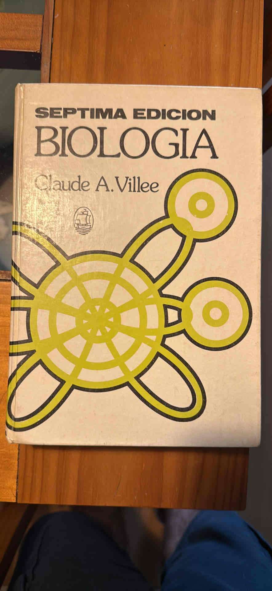 Libro Biología Séptima Edición villee