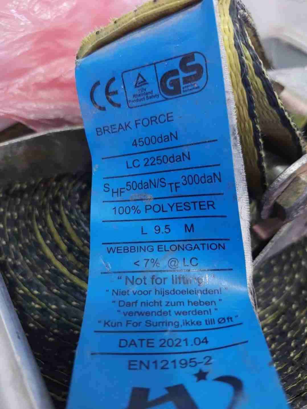 Cinta de amarre con trinquete - miniatura 5