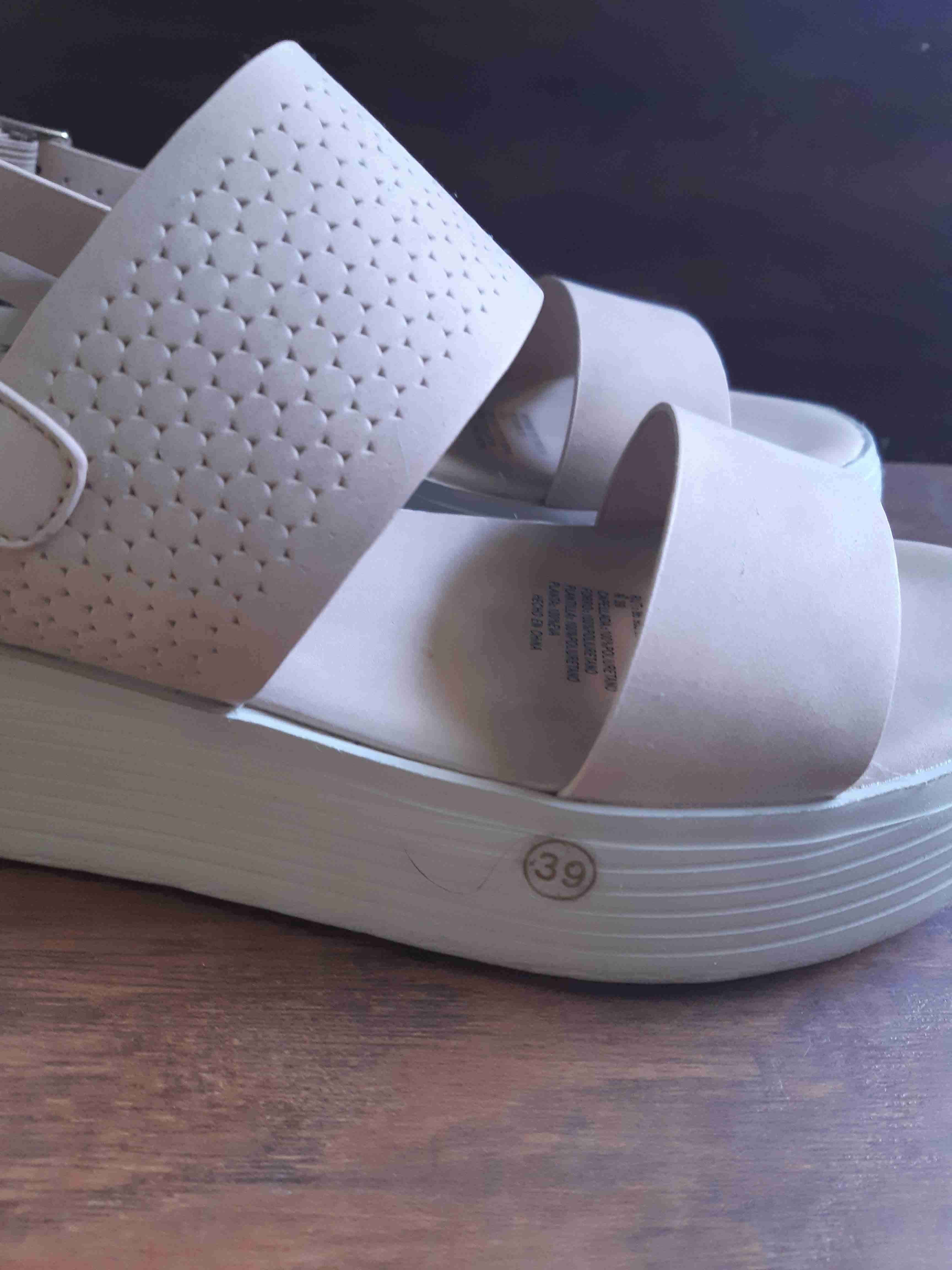 Sandalias palo rosa Azaleia plataforma - miniatura 4