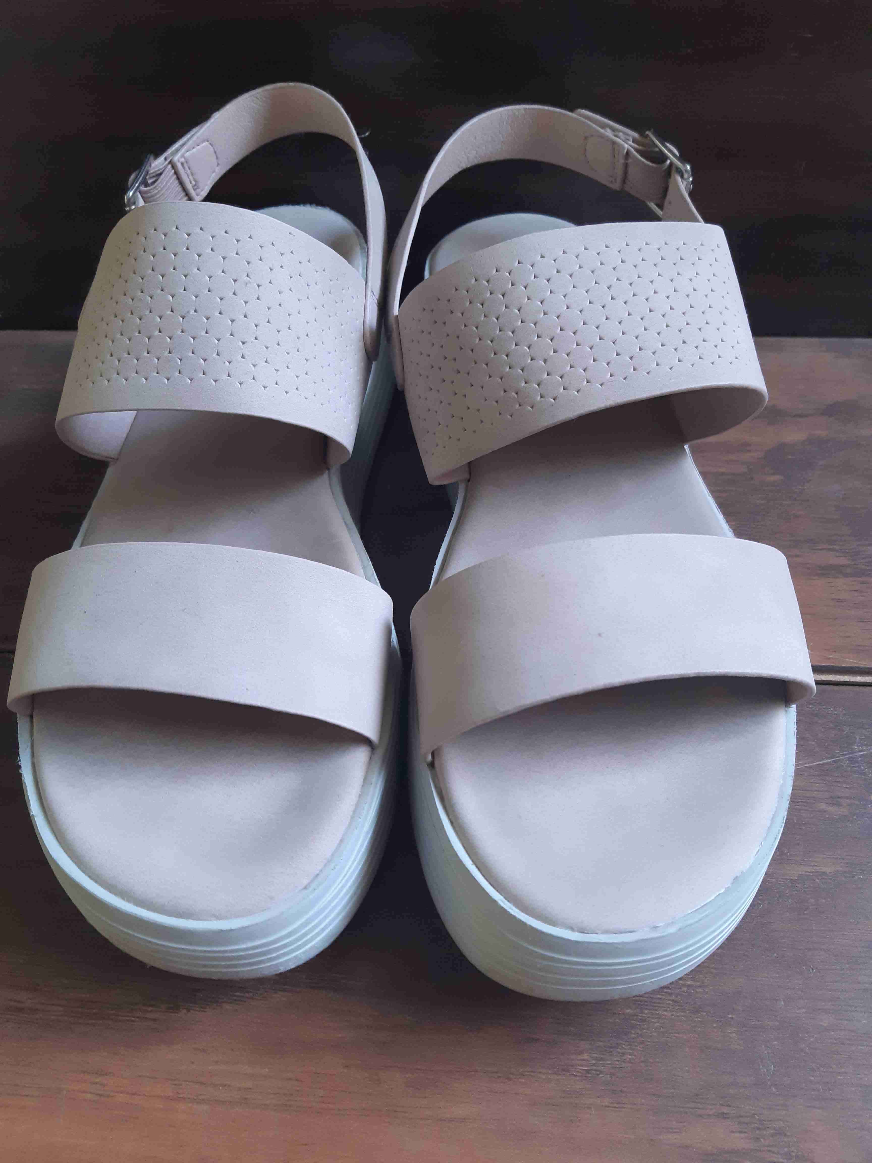 Sandalias palo rosa Azaleia plataforma - miniatura 6